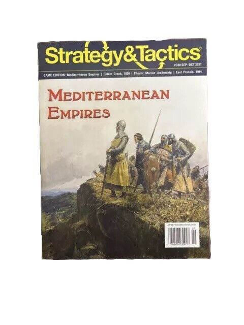 Strategy & Tactics Wargame Mag #330 N Board Game - Mediterranean Empires
