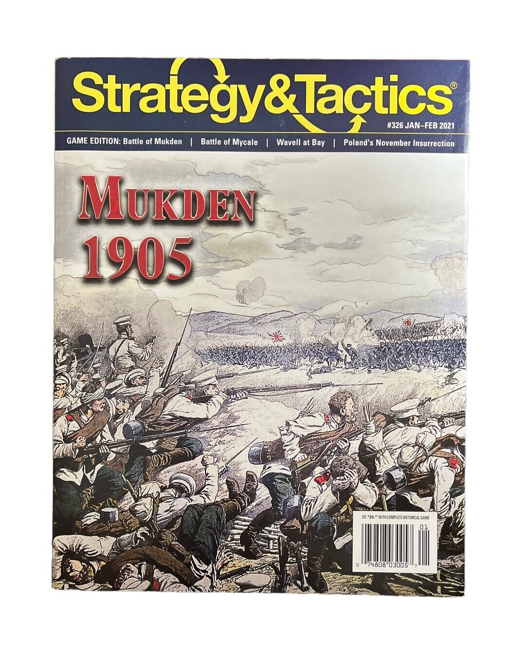 Strategy & Tactics magazine #326 With Military History War Game - Mukden 1905