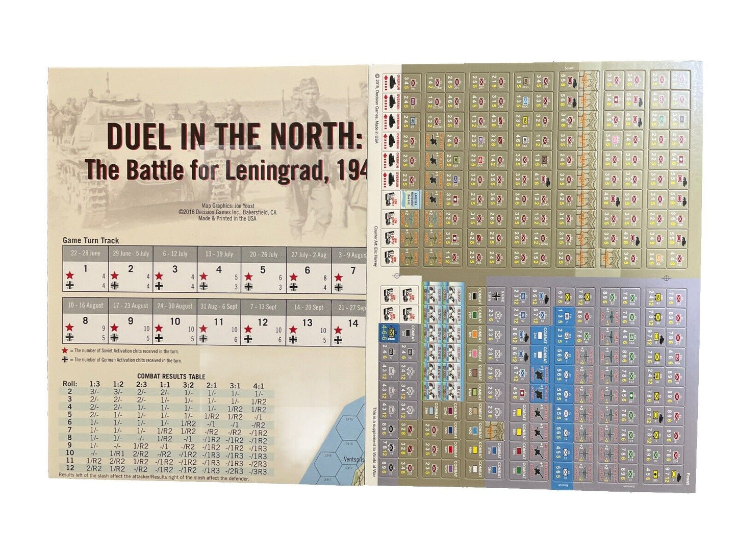 World At War Magazine #48 With Historical Game -Duel in the North Leningrad 1941