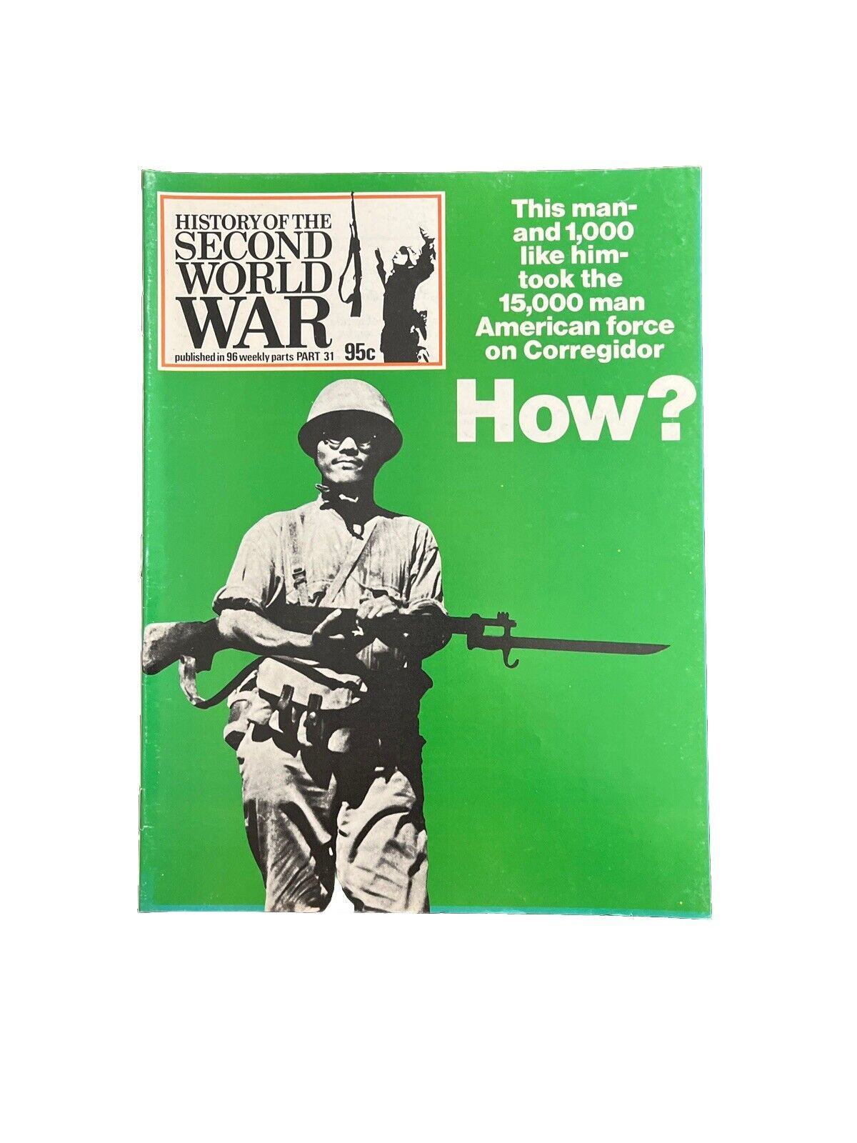 History Of The Second World War Vintage Collectable Magazine Part 31