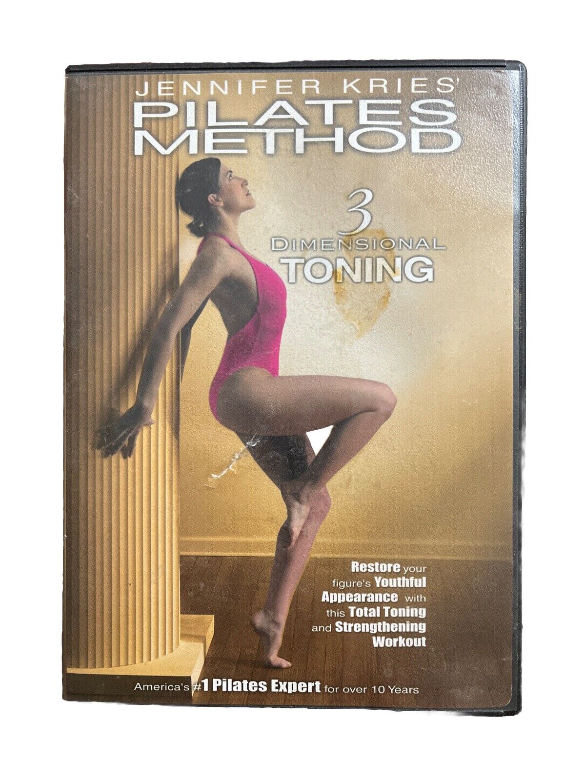 PILATES Method- 3D Toning- Jennifer Kries-Vintage Exercise Workout Video On Dvd