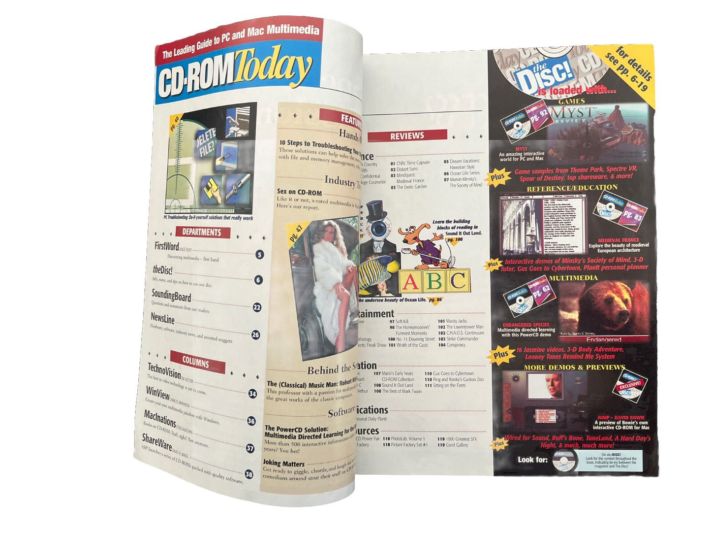 CD-ROM Today PC And Mac Multimedia Magazine Vol.2 No.3 Troubleshooting