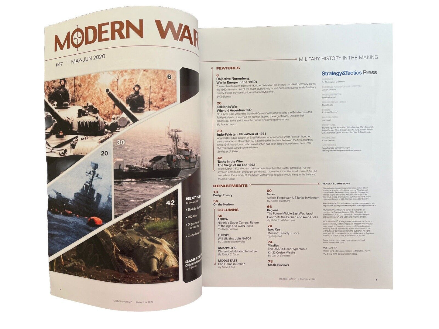 Modern War Game Magazine #47 - Objective Nuremberg: War In Europe In The 1980s