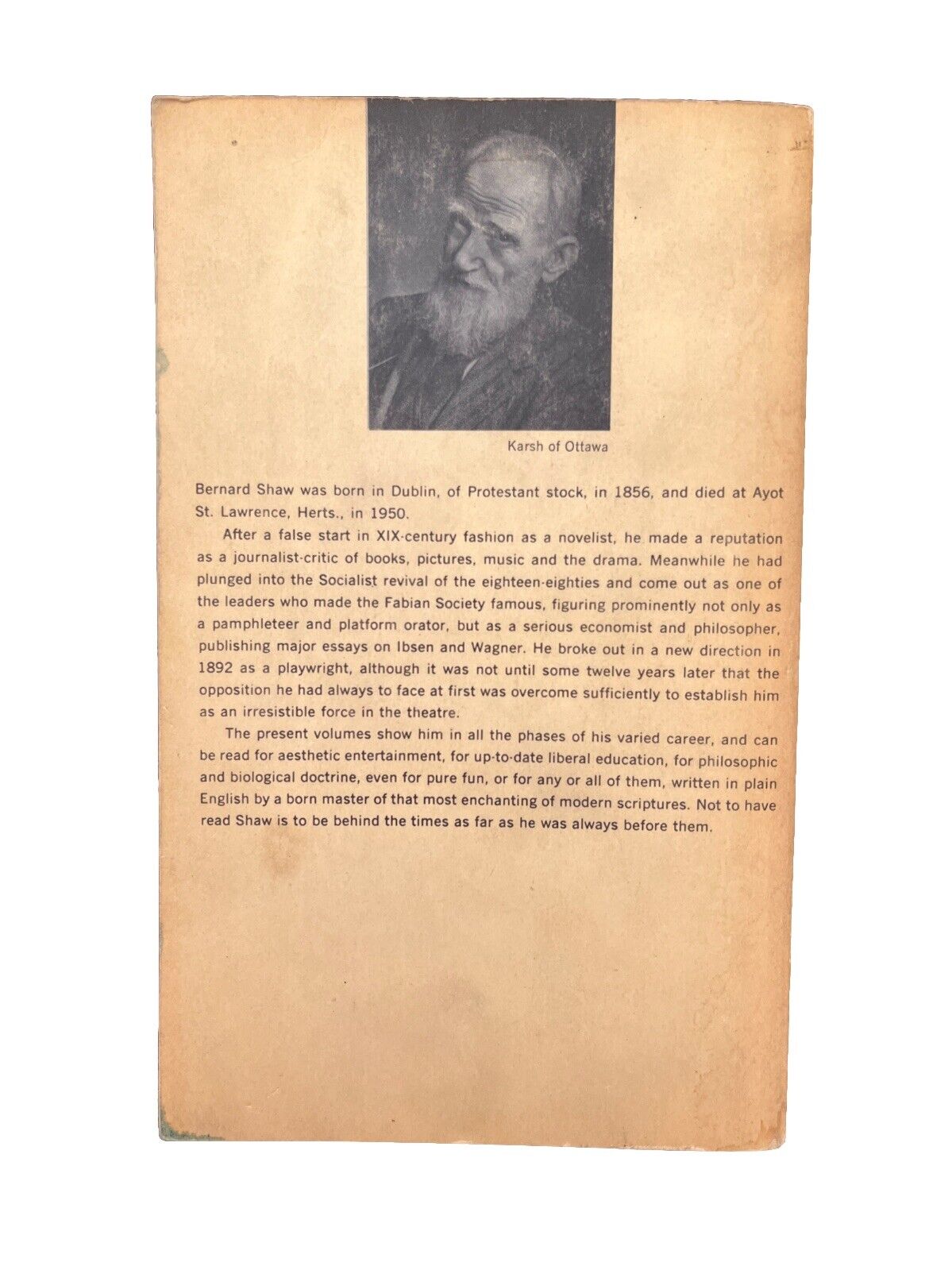 Major Barbara By Bernard Shaw Classic Vintage Collectable Book