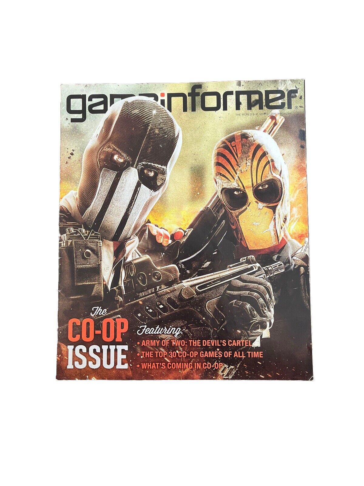 September 2012 Game Informer #233 Game Magazine Army of Two: The Devil’s Cartel