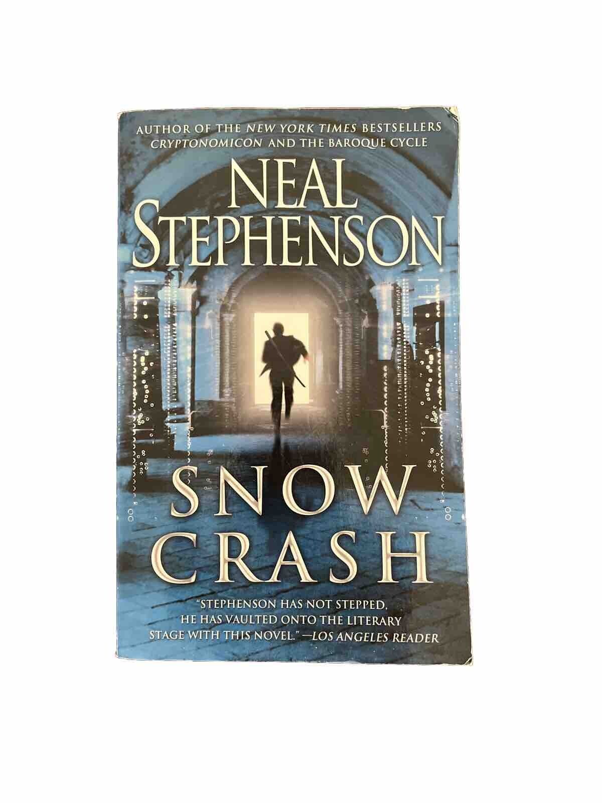 Snow Crash : A Novel Paperback Neal Stephenson Cyberpunk Science Fiction Sci Fi