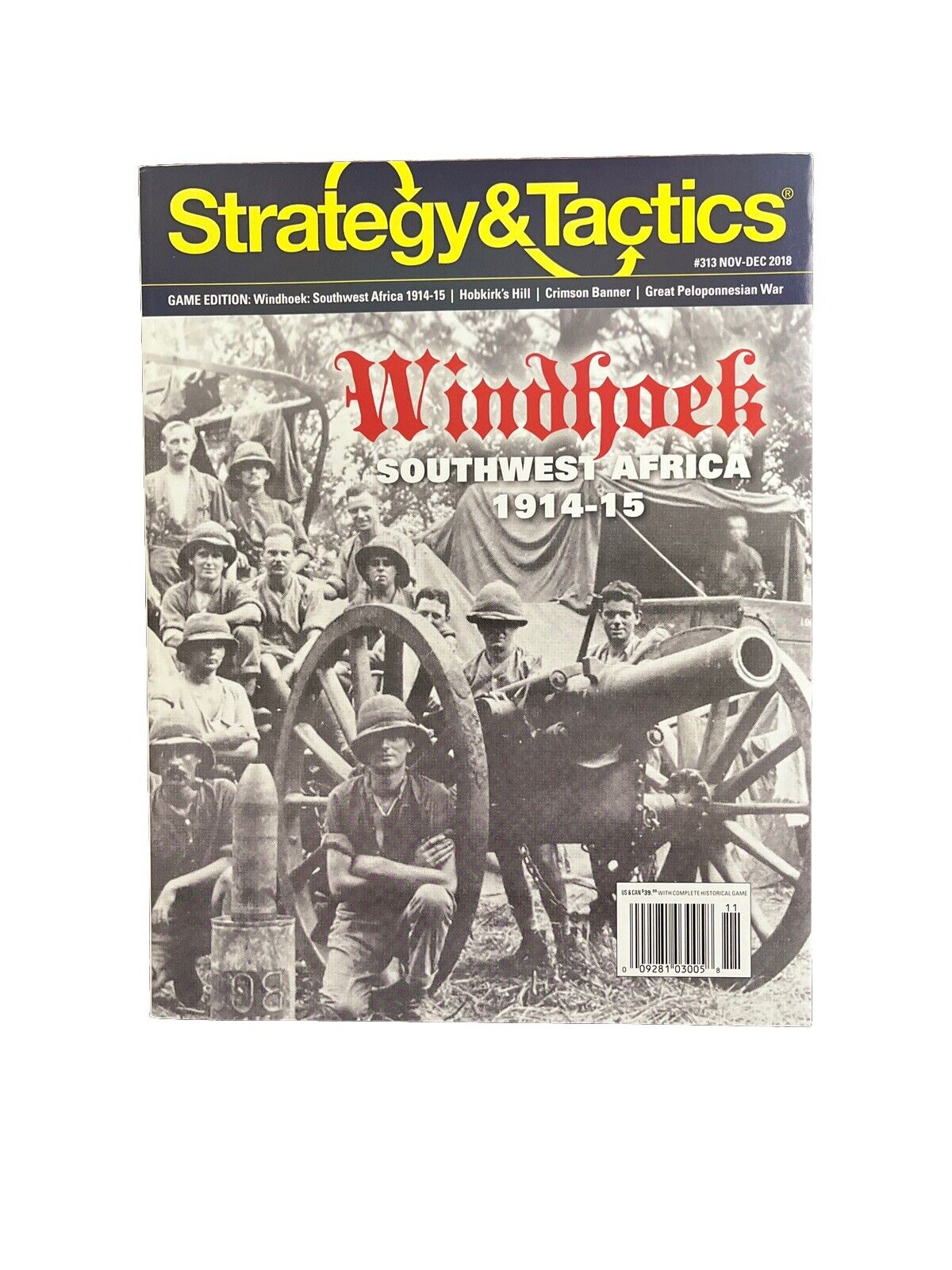 Strategy & Tactics War Game Magazine #313 With Military Board Game - Windhoek