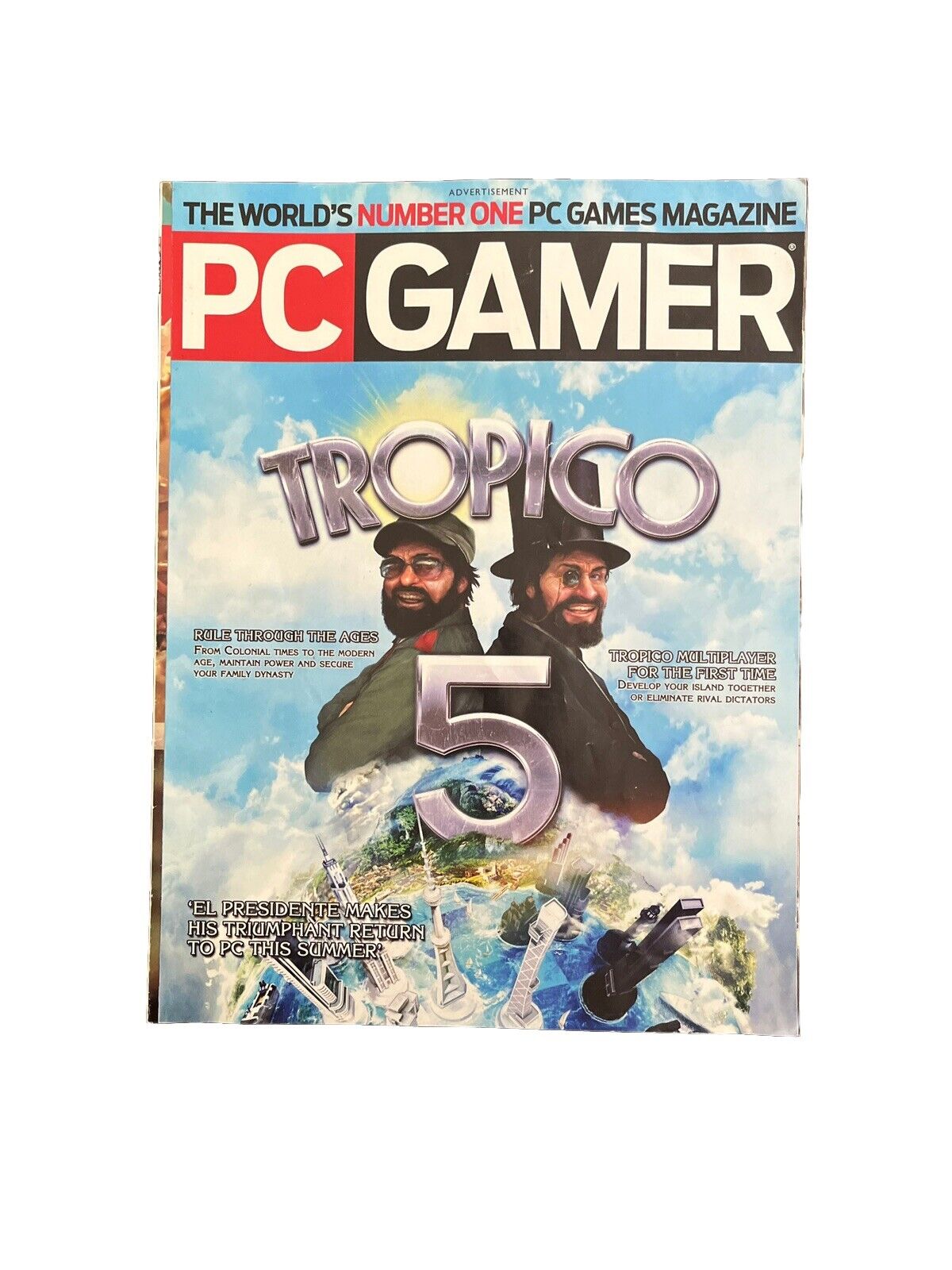 PC Gamer July 2014 #254 Computer Video Game Magazine Killing Floor 2