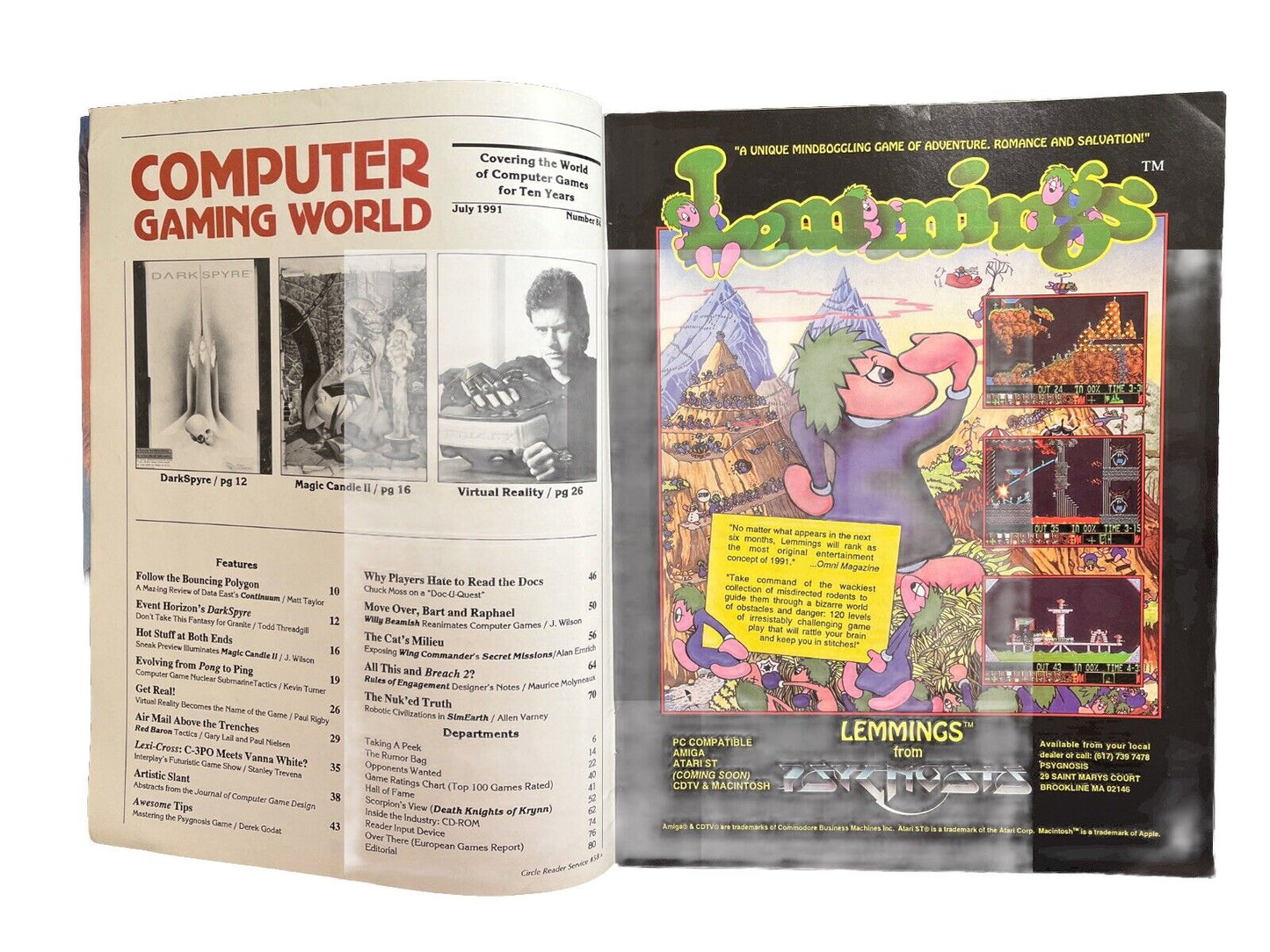 Computer Gaming World Magazine #84 July 1991 Mindcraft’s Magic Candle II
