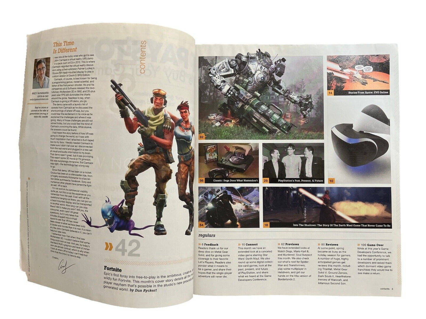 May 2014 Game Informer Collectable Computer Video Game Magazine #253 Fortnite