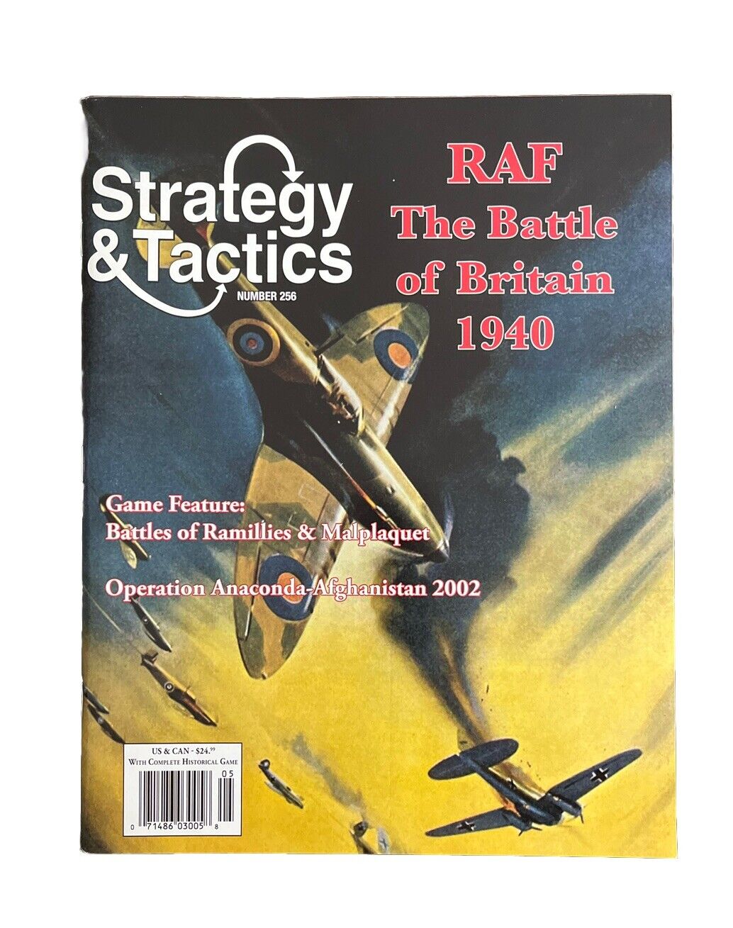 Strategy & Tactics Magazine #256 And Board Game - RAF The Battle Of Britain 1940