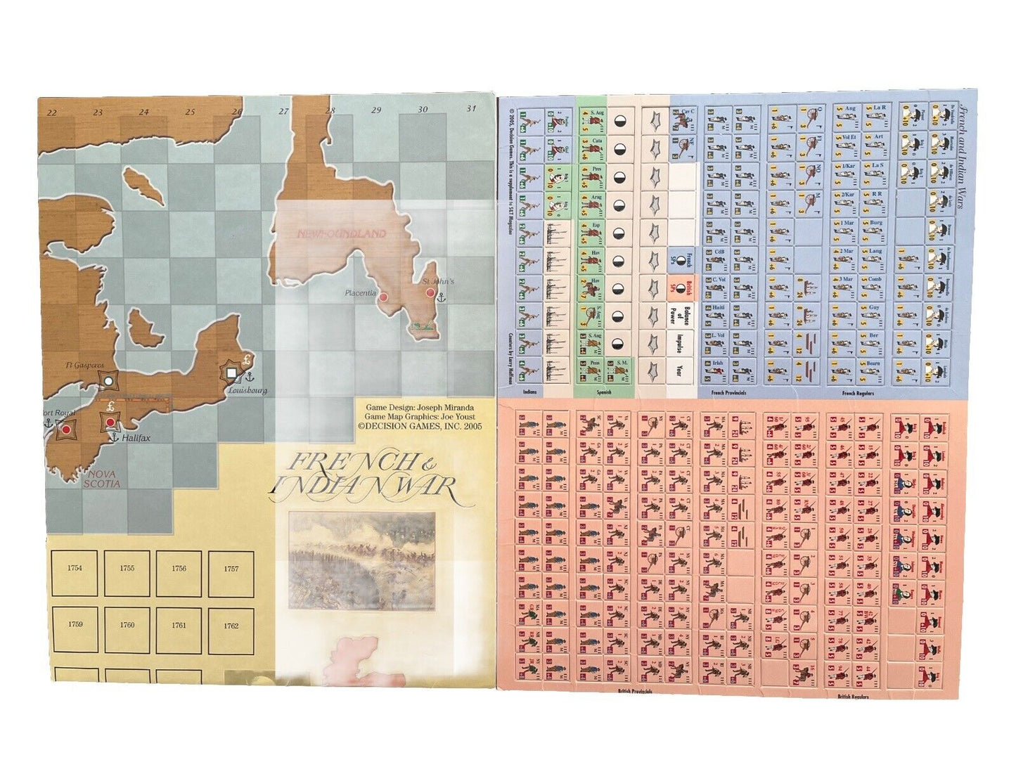 Collectable Strategy & Tactics Wargame Magazine #231 The French & Indian War