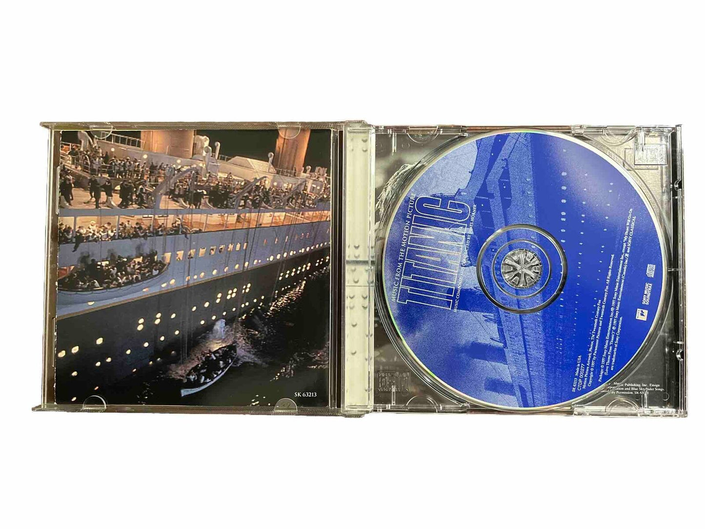 Titanic CD Soundtrack - 1997 James Horner Composed