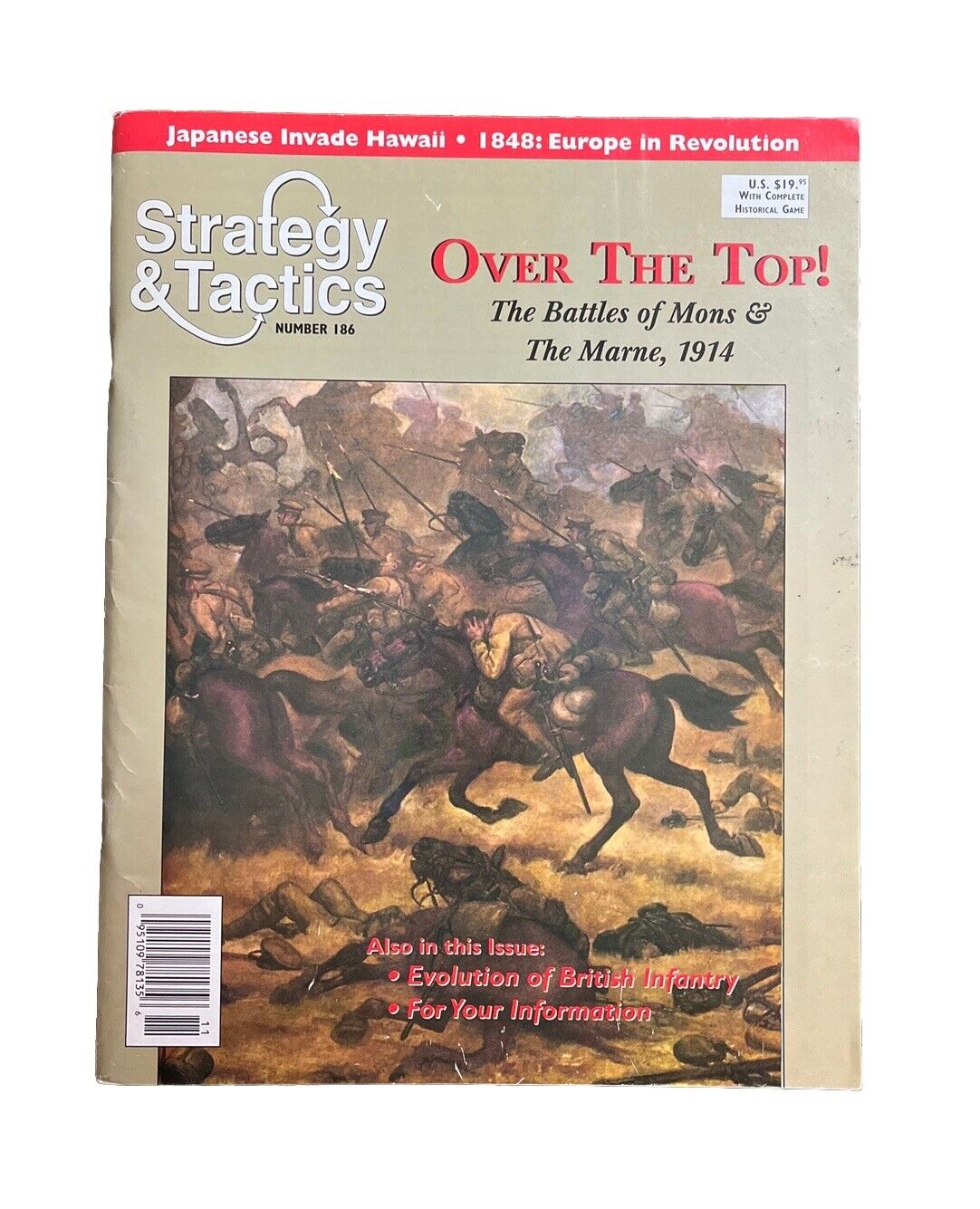 Strategy & Tactics Mag #186 Over The Top! The Battles Of Mons & The Marne 1914