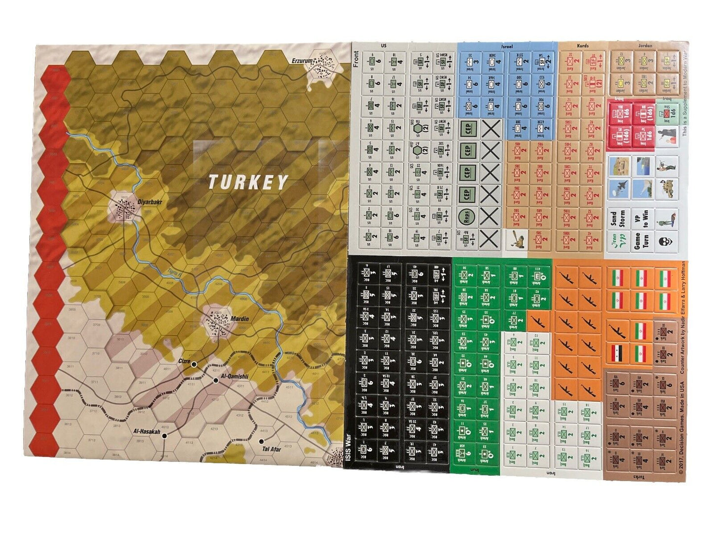 Modern War Magazine #33 With Historical Military Board Game - War on ISIS