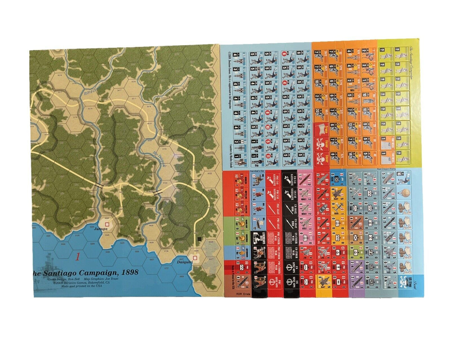 Strategy & Tactics Wargame Magazine #258 With Board Game - The Santiago Campaign