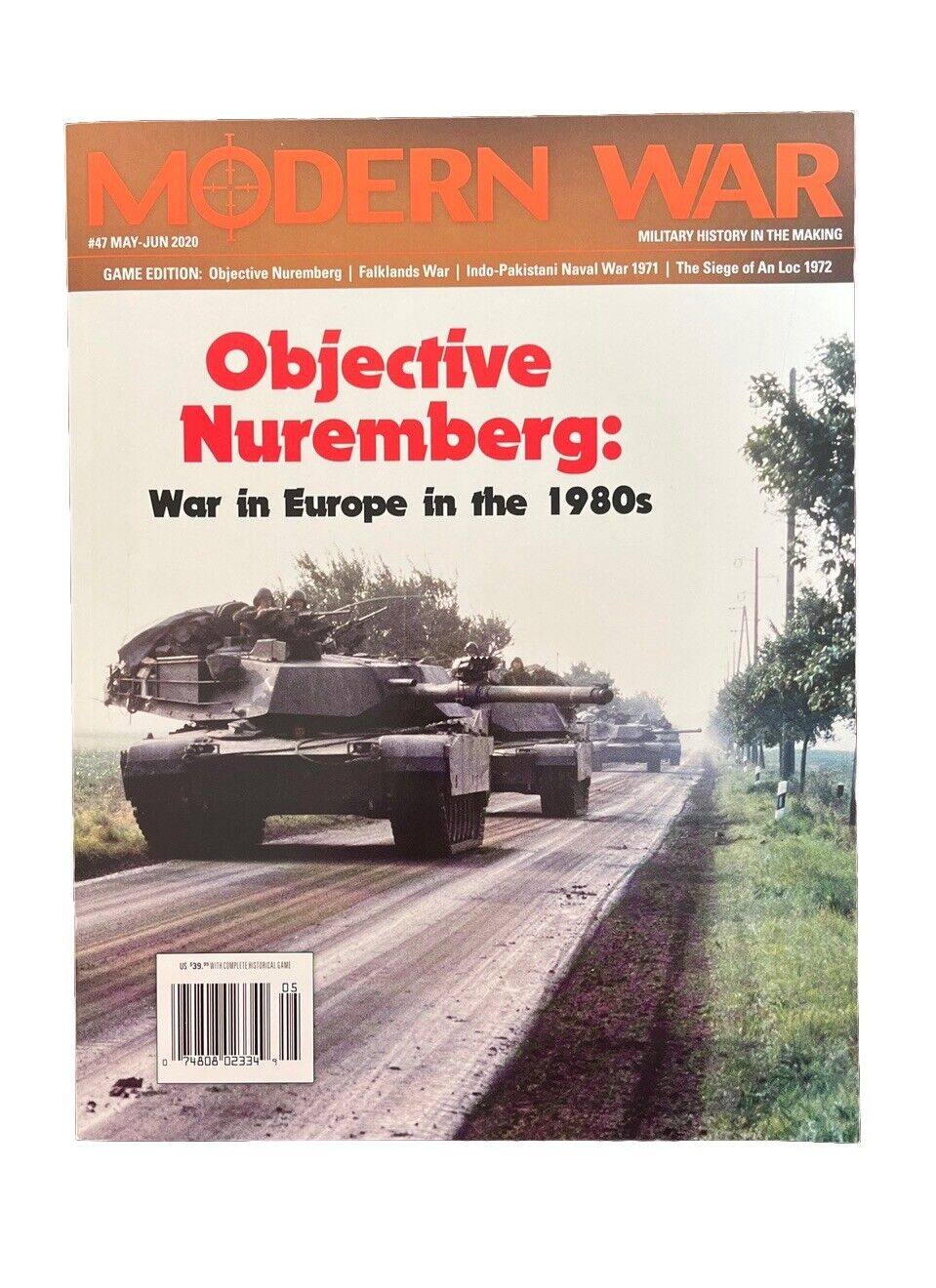 Modern War Game Magazine #47 - Objective Nuremberg: War In Europe In The 1980s