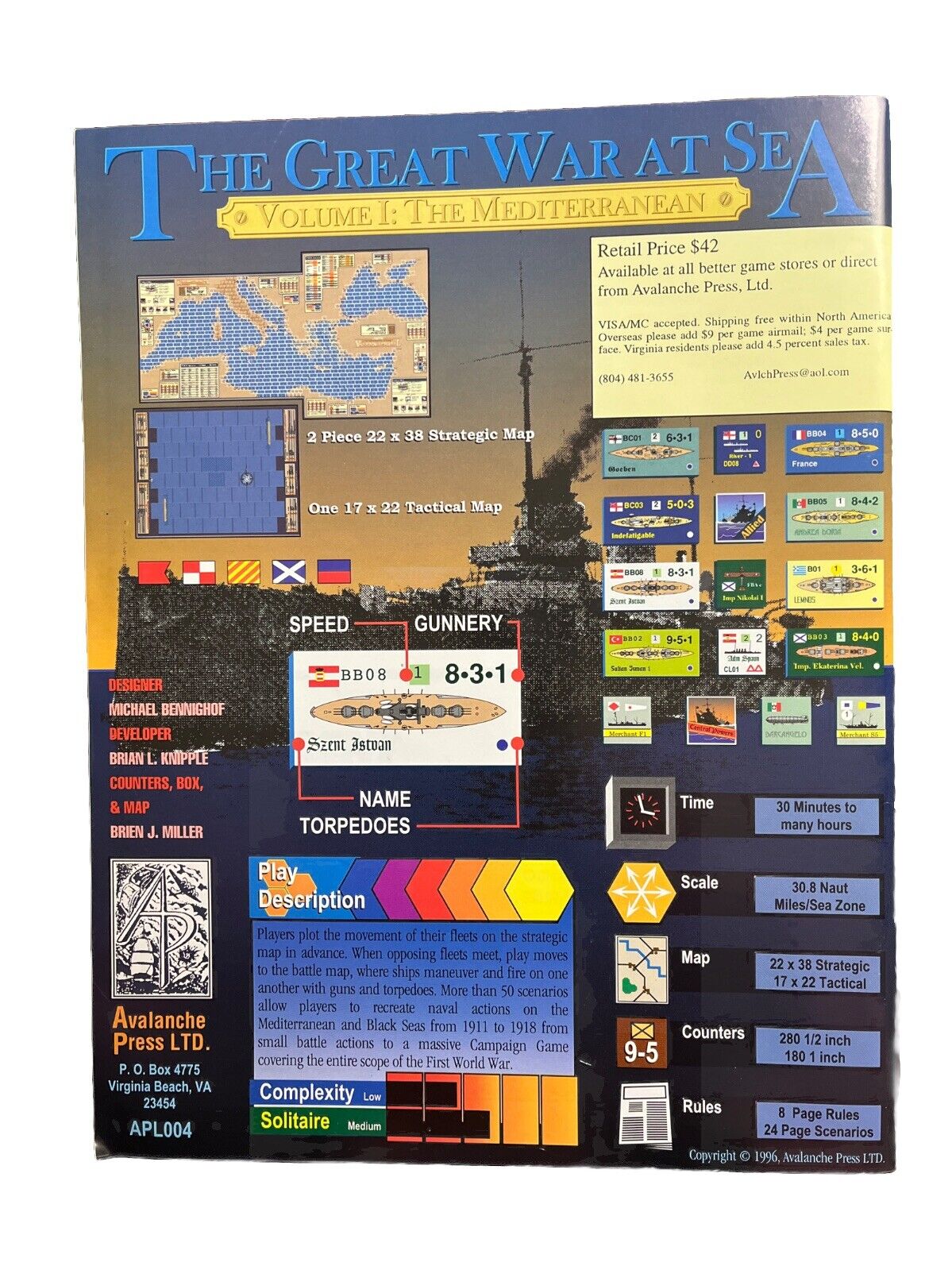 Strategy & Tactics Wargame Magazine #180 Reinforce The Right! The Western Front