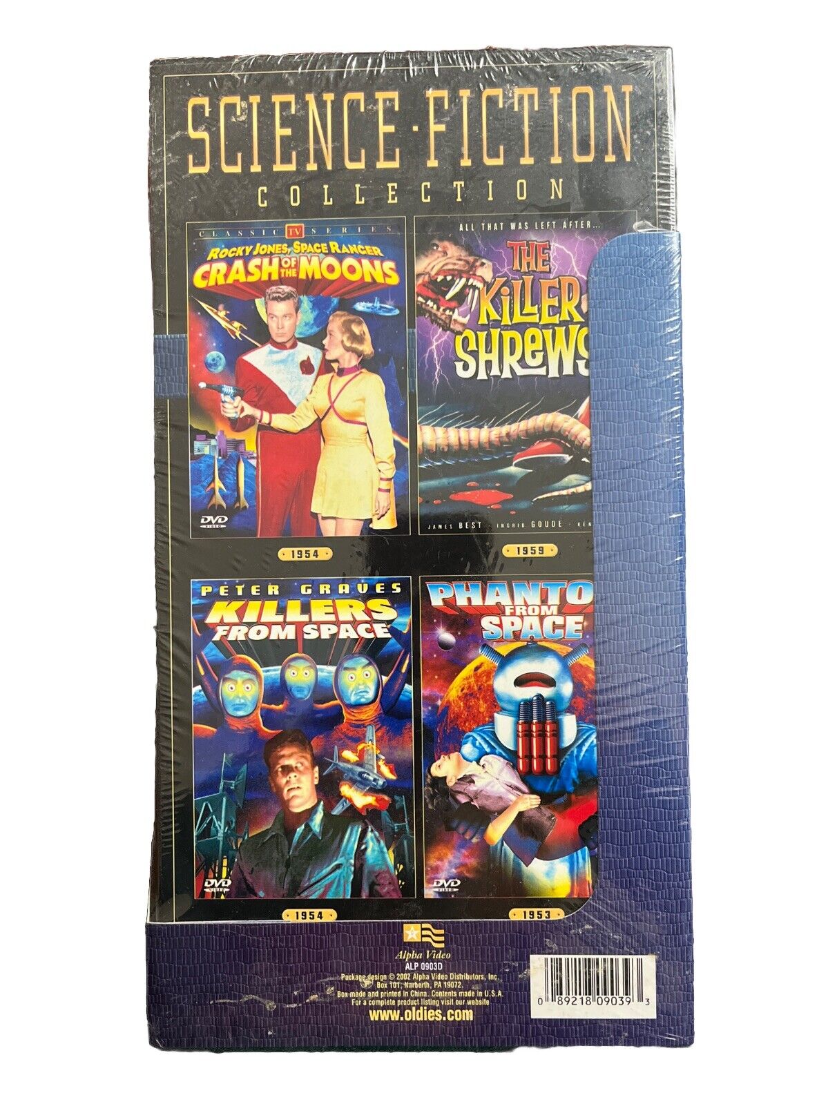 Vintage DVD Science Fiction Collection - The Killer Shrews Phantom From Space