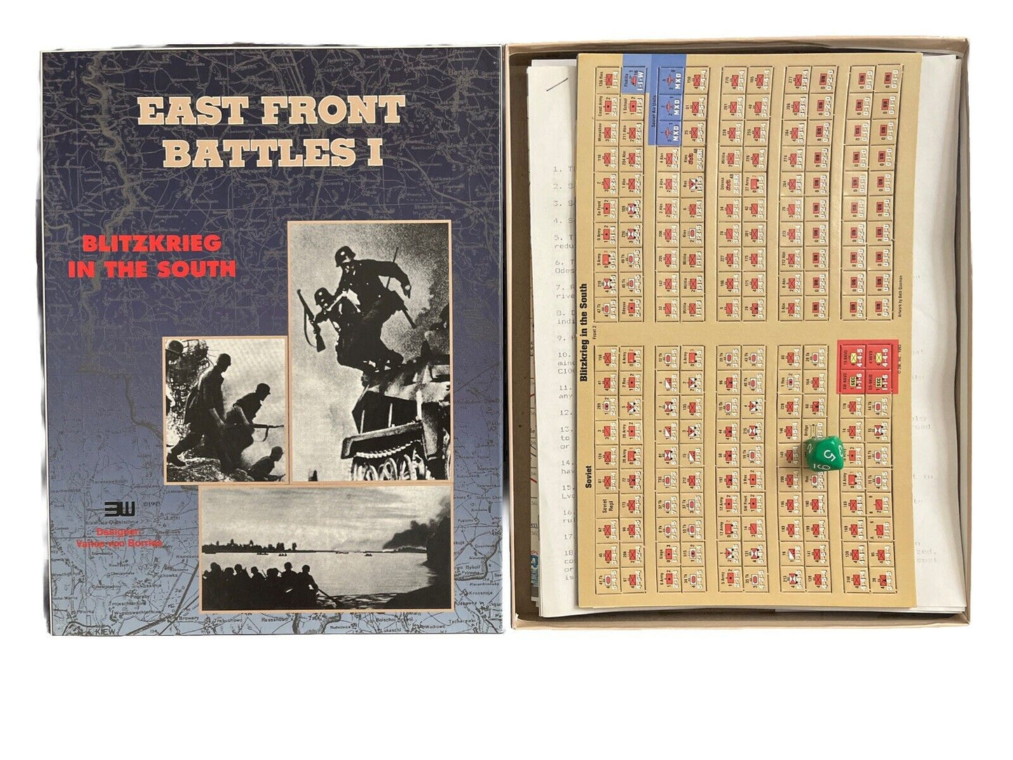 3W War games: East Front Battles I - Blitzkrieg in the South Unpunched