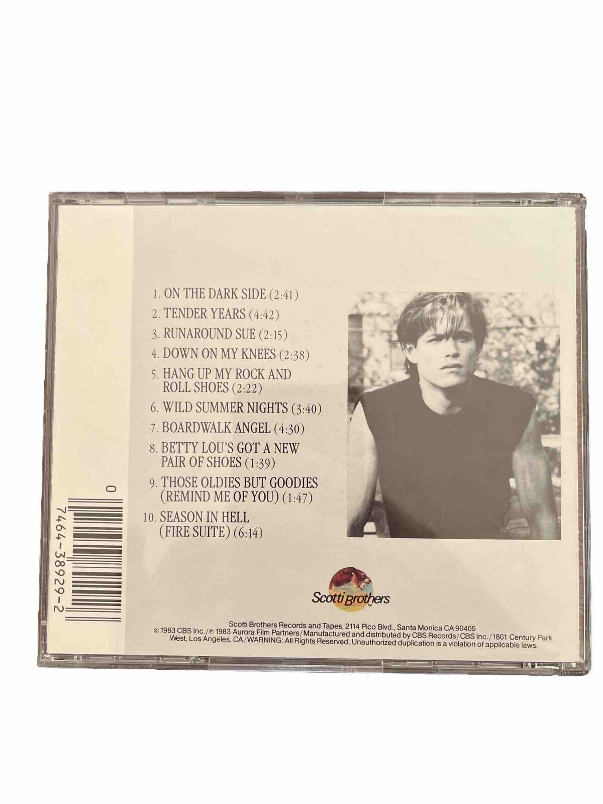 Eddie & The Cruisers [O.S.T.) John Cafferty-Beaver Brown Band (CD, 1983)