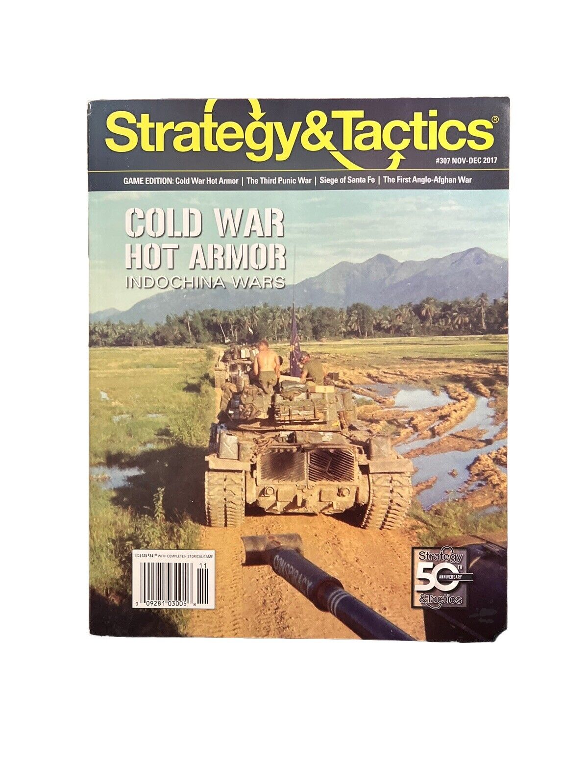 Strategy & Tactics Magazine #307 With Historical War Game - Cold War Hot Armor