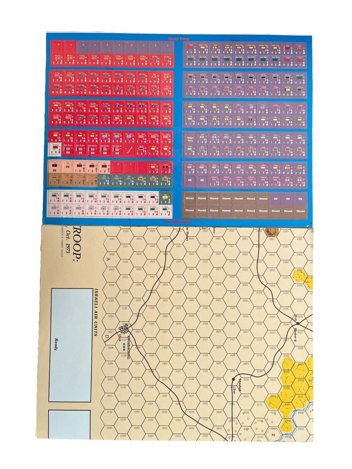 Strategy&Tactics Wargame Magazine #168 Operation Shock Troop: Drive On Damascus