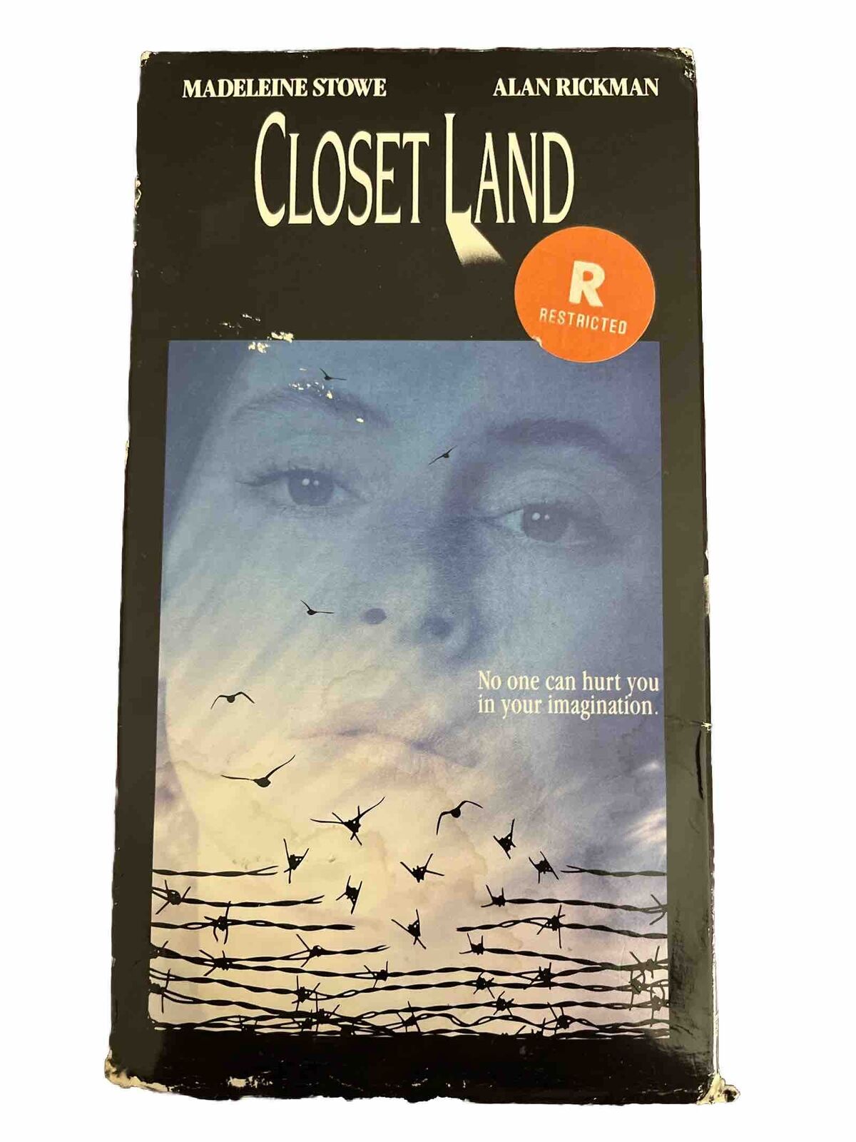 CLOSETLAND VHS 1991 Drama MADELEINE STOWE Alan Rickman VERY GOOD Rare