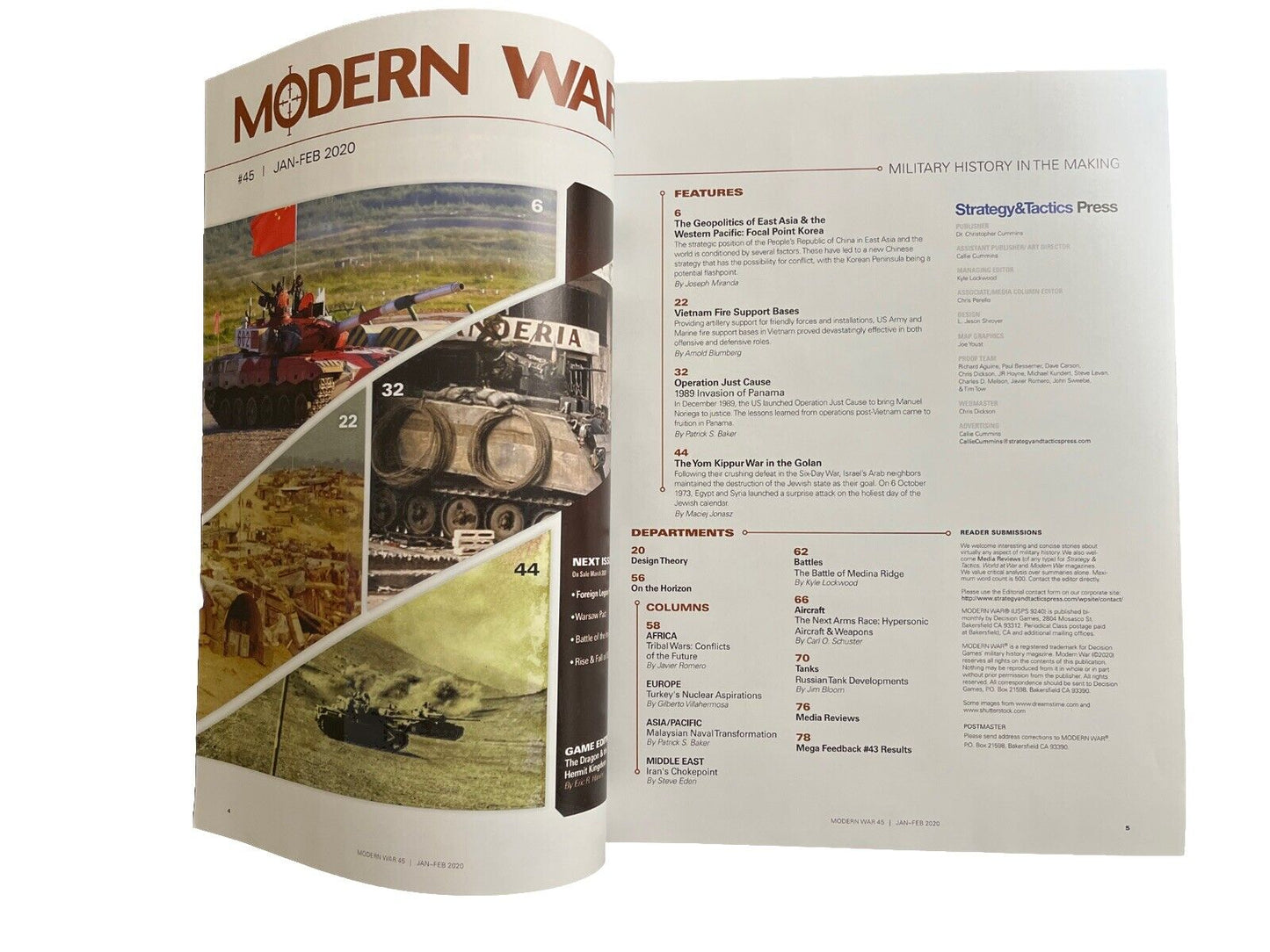 Modern War Magazine #45 With Historical Game-Dragon And The Hermit Kingdom