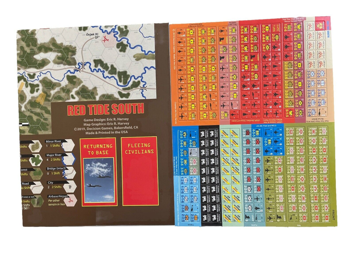 Strategy & Tactics Magazine #315 With Historical War Game - Red Tide South