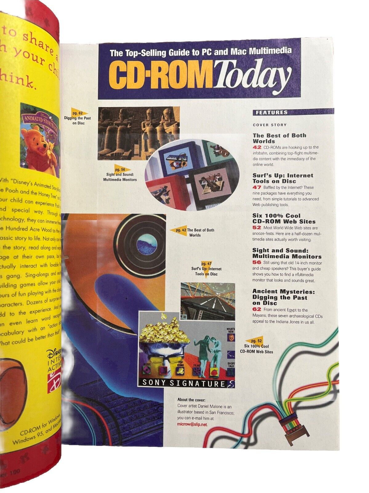 Classic CD-ROM Today PC And Mac Multimedia Magazine Vol.3 No.10 Get Wired!
