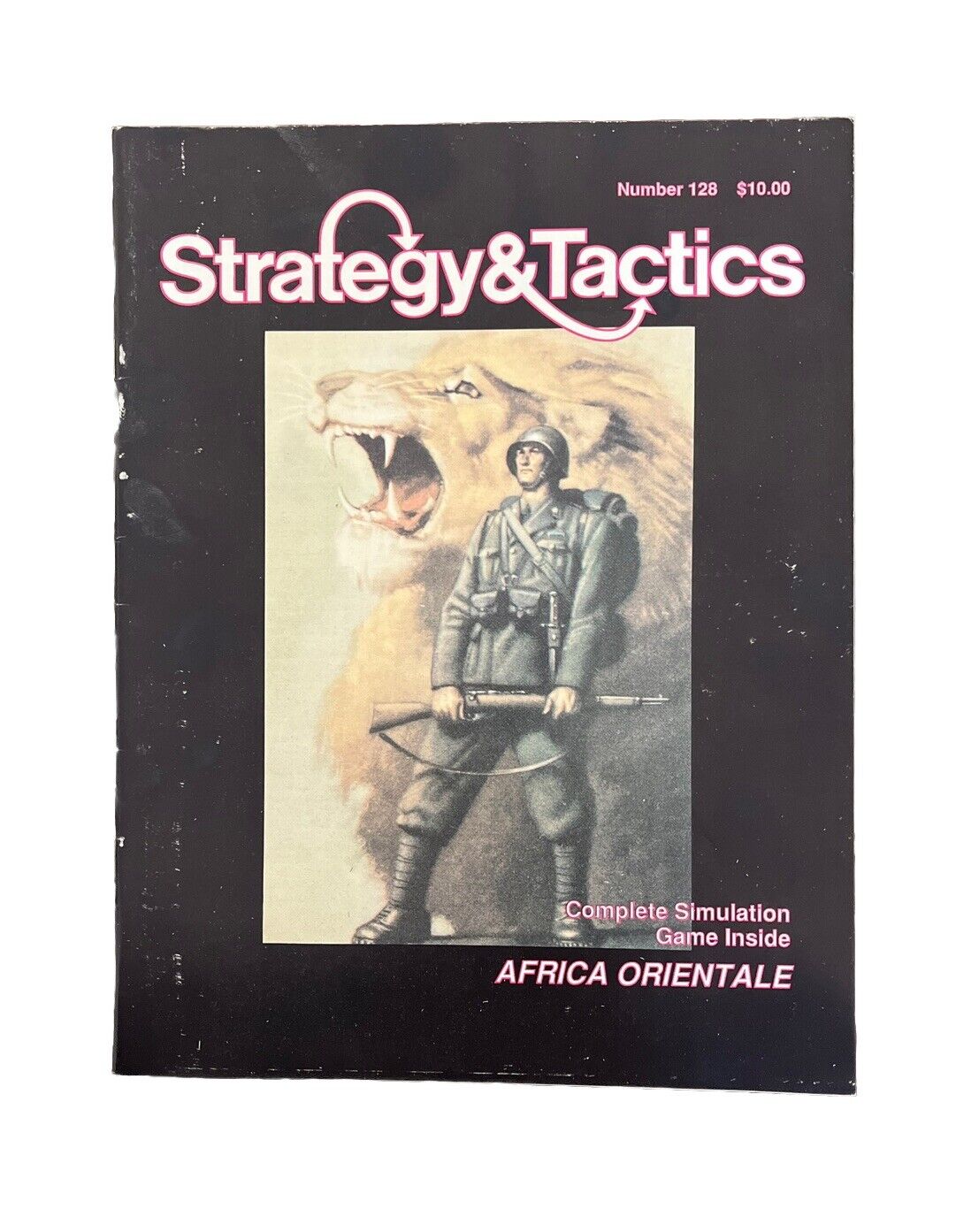 Classic Strategy & Tactics Historical Wargame Magazine #128 Africa Orientale