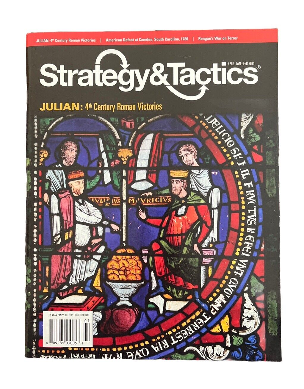 Strategy & Tactics Magazine # 266 & WarGame Julian: 4th Century Roman Victories