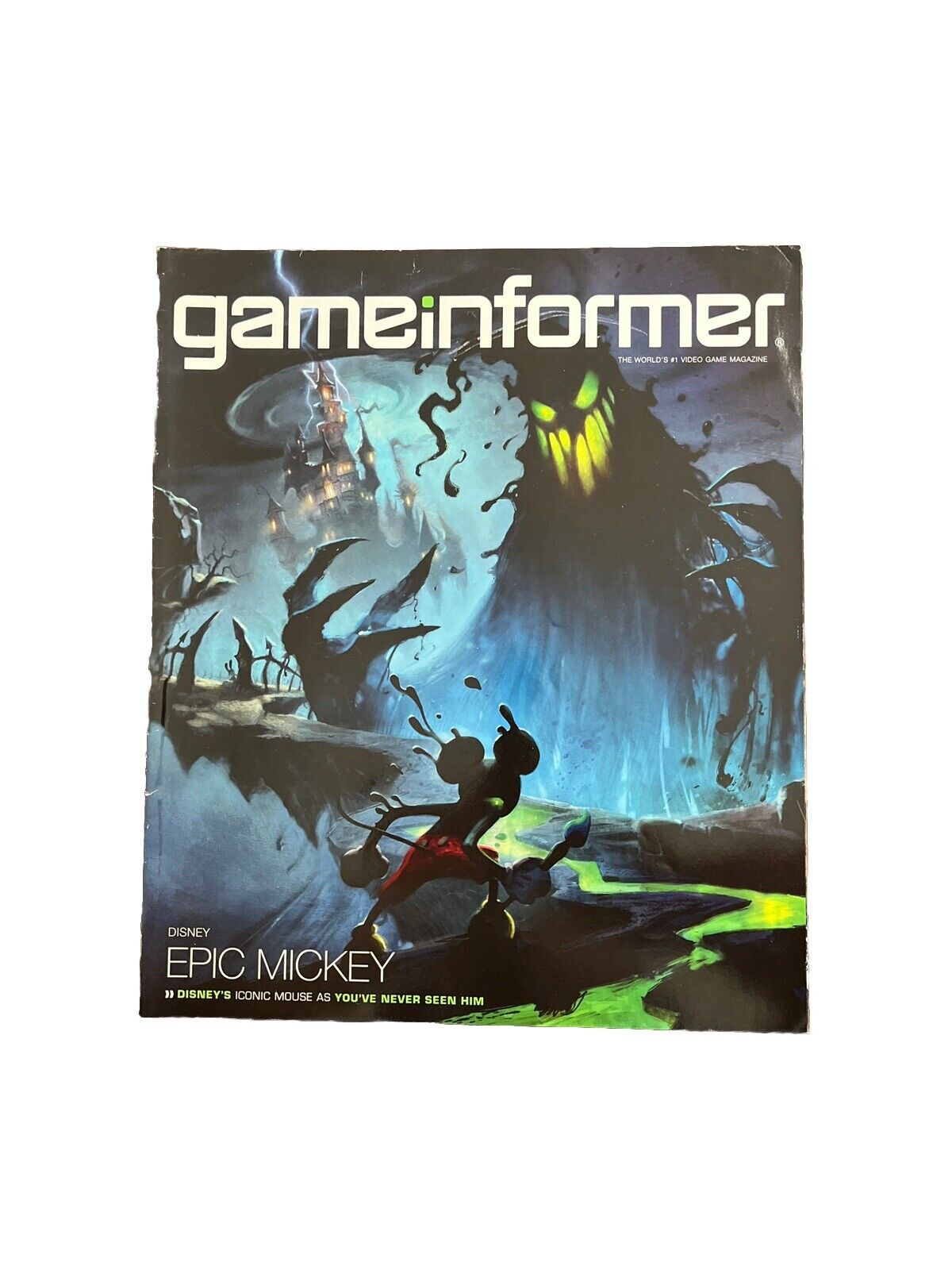 November 2009 Game Informer #199 Vintage Video Game magazine Disney Epic Mickey
