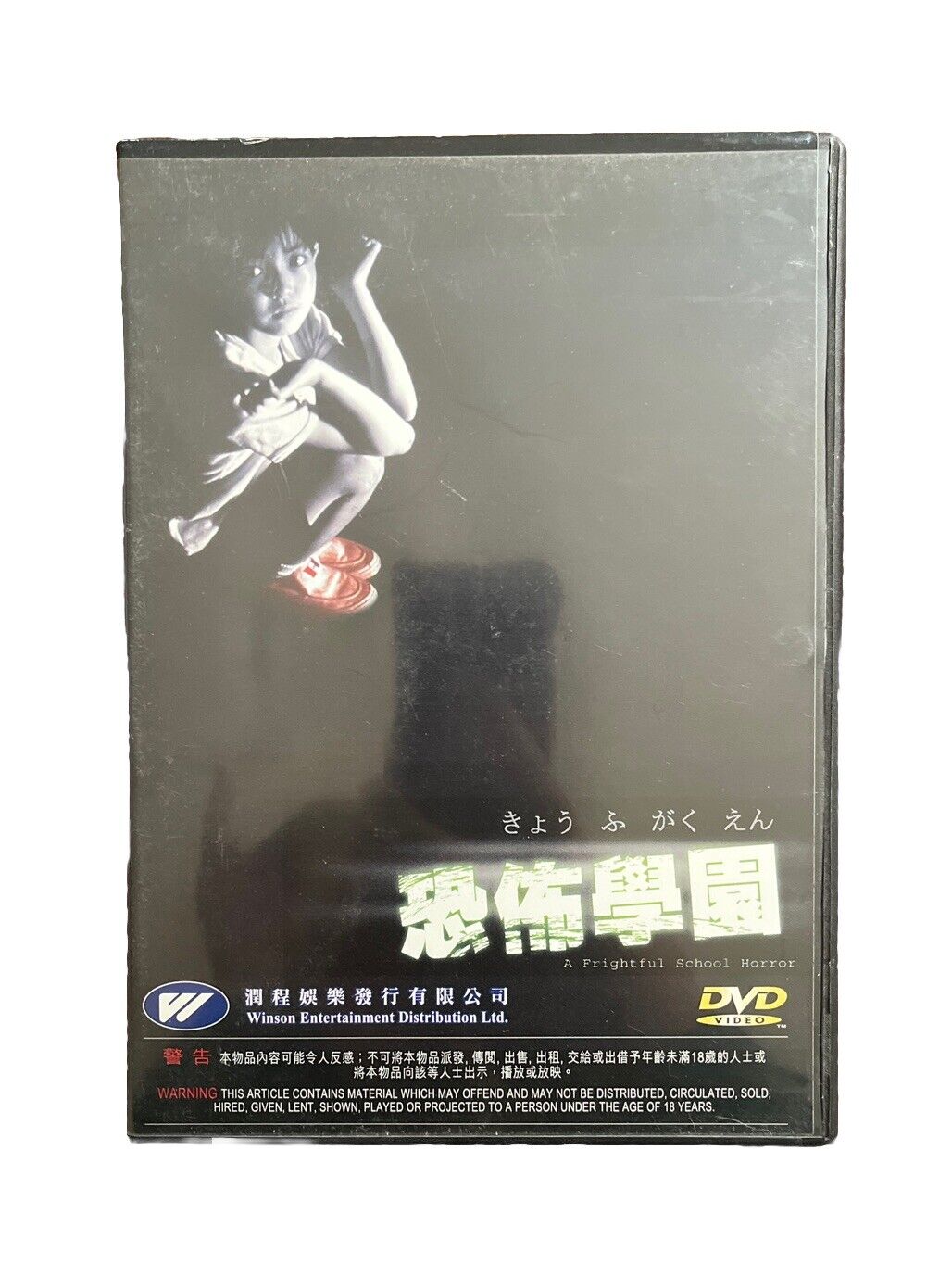 FRIGHTFUL SCHOOL HORROR 2001 Collectable Classic Japanese Scary Film DVD Set