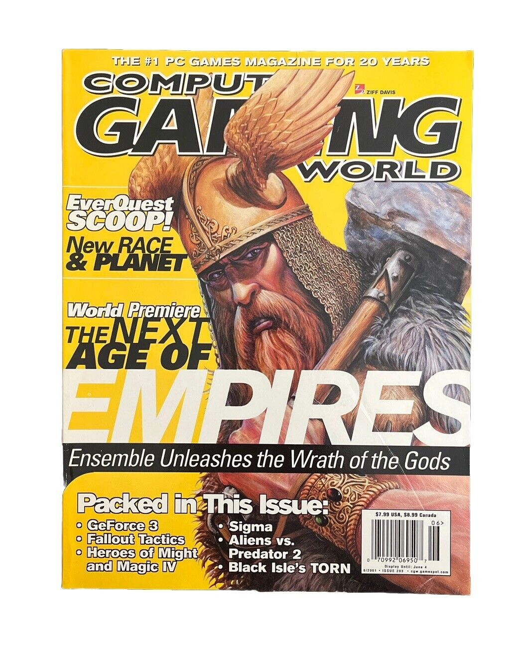 Vintage Computer Gaming World Magazine #203 June 2001 - The Next Age Of Empires