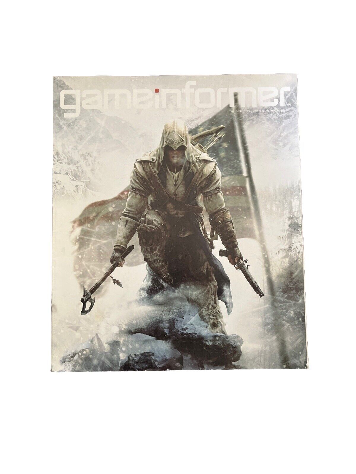 April 2012 Game Informer #228 Vintage Video Game Magazine Assassin's Creed III