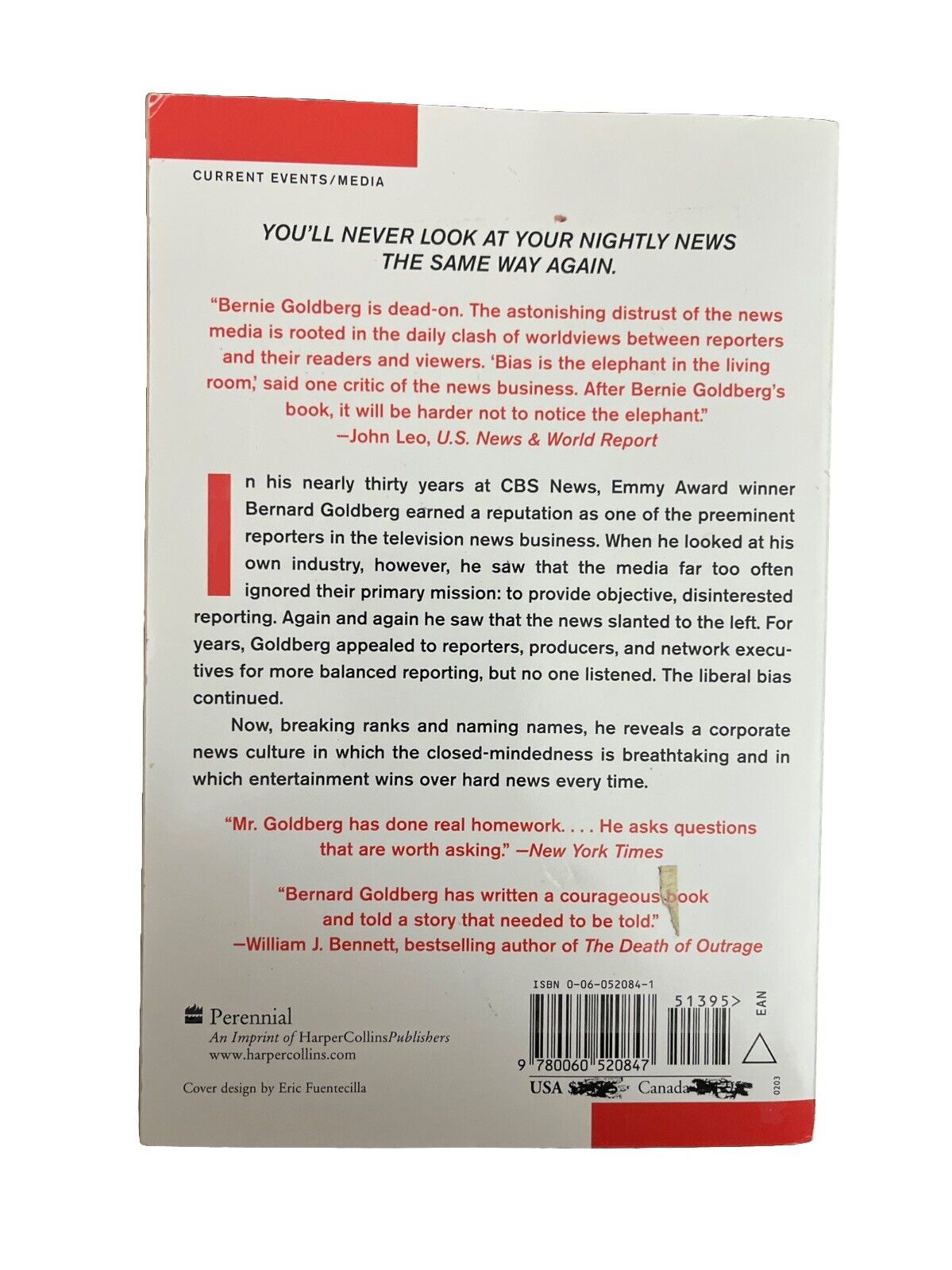 Bias: A CBS Insider Exposes How the Media Distort the News by Goldberg, Bernard