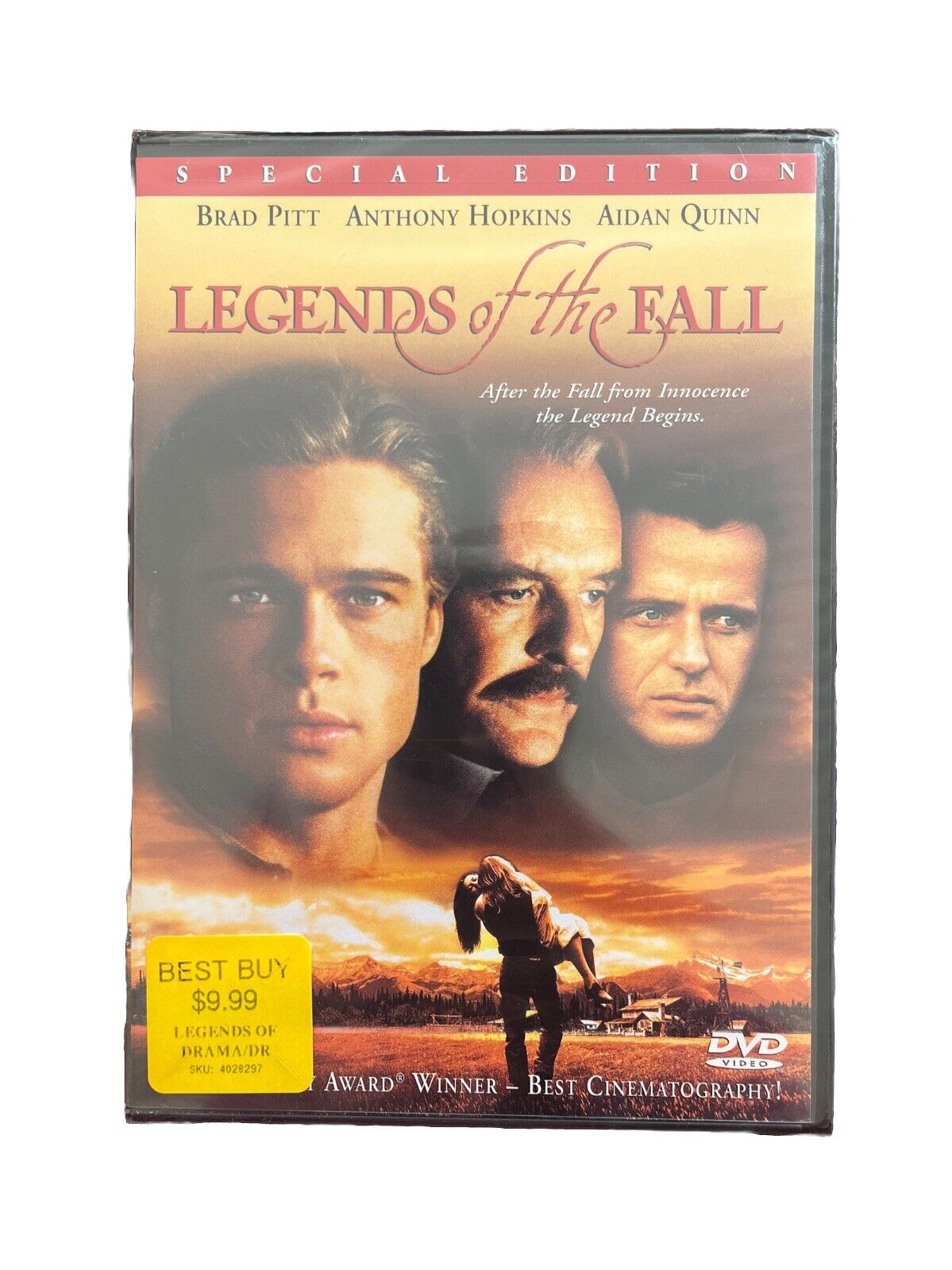 Collectable Movie Legends of the Fall Special Edition Widescreen DVD (1994)