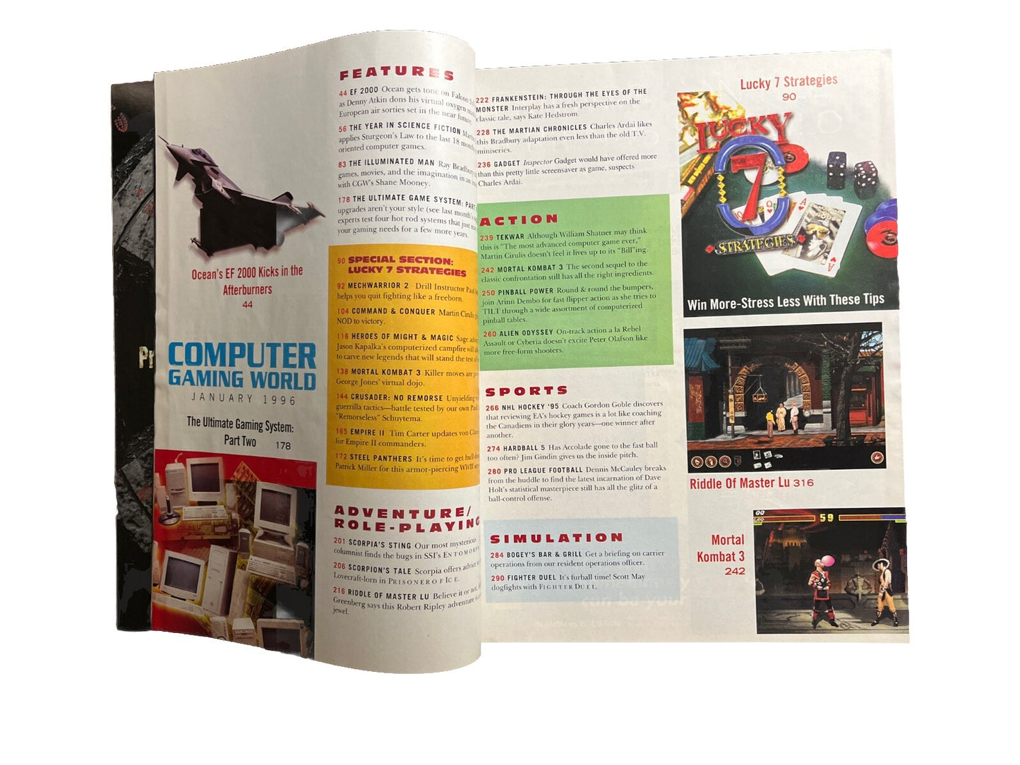 Computer Gaming World Strategy Magazine #138 January 1996 European Power!