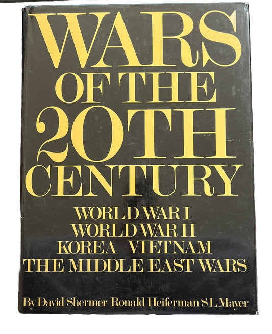 WW1 WW2 US German British Wars of the 20th Century Hardcover Reference Book