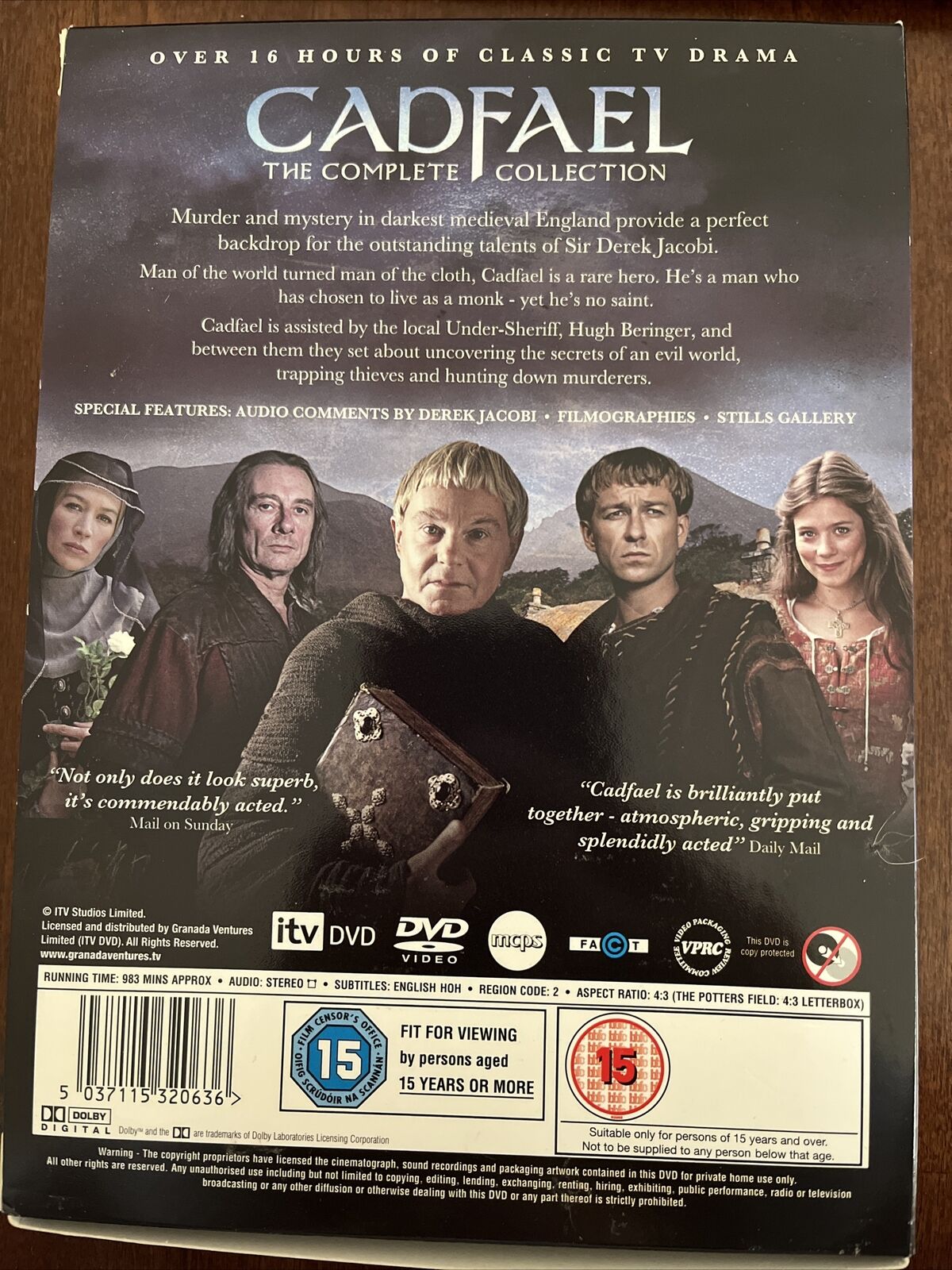 Cadfael: The Complete Collection DVD 5-Disc Set