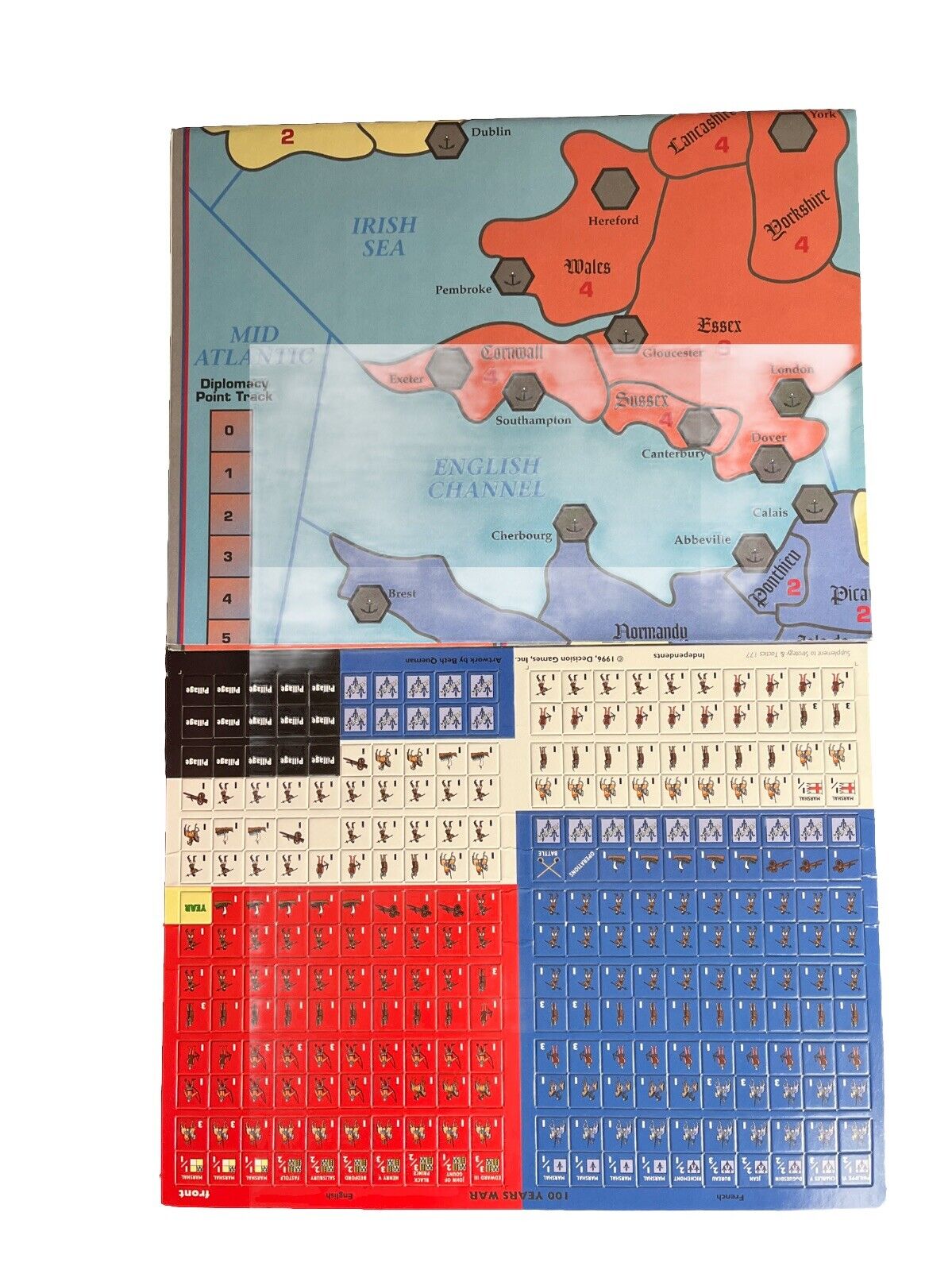 Strategy & Tactics Wargame Magazine #177 Nov/Dec 1995 The Hundred Years’ War