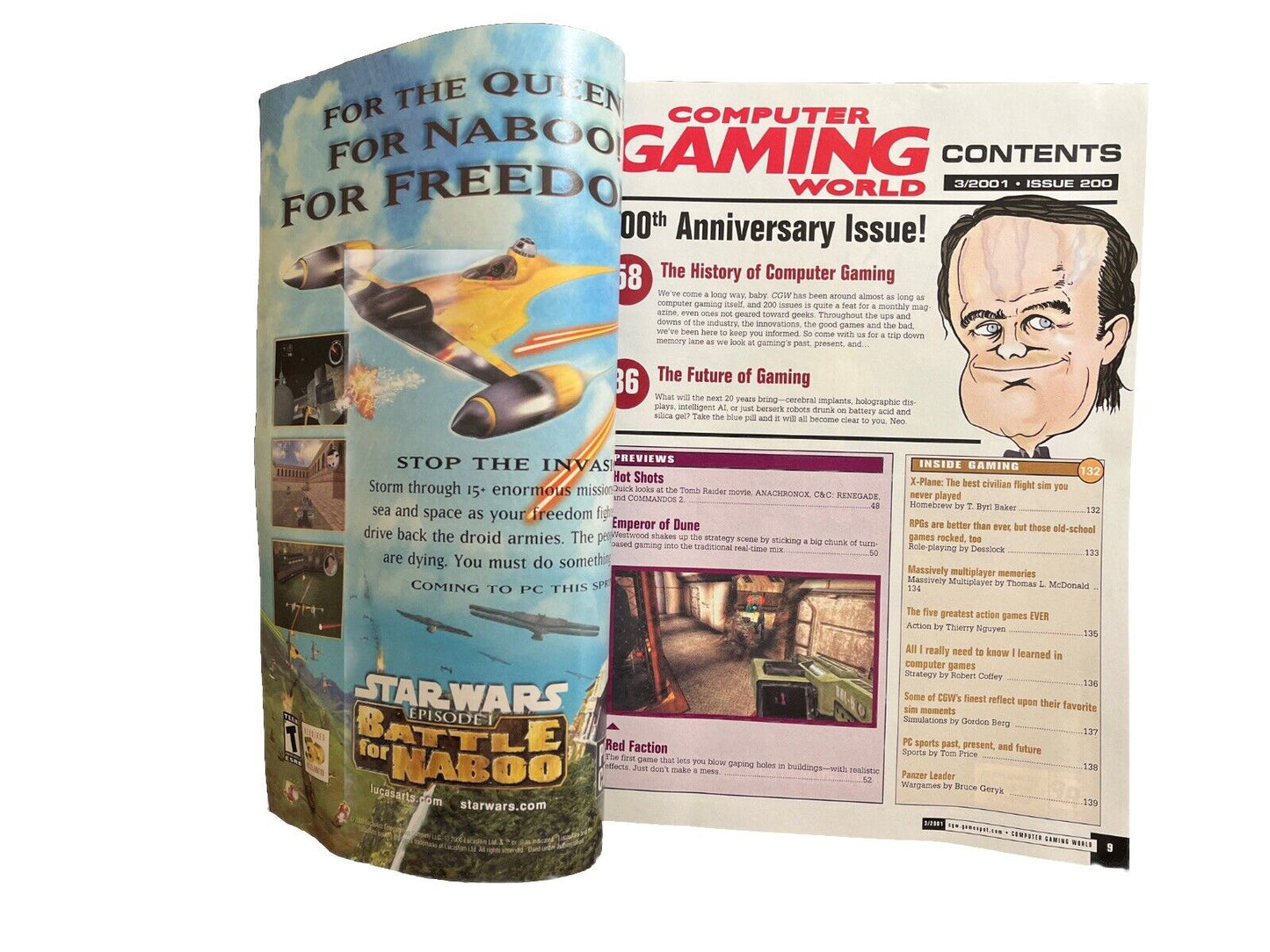 Computer Gaming World Strategy Mag #200 20th Anniversary Collector’s Edition