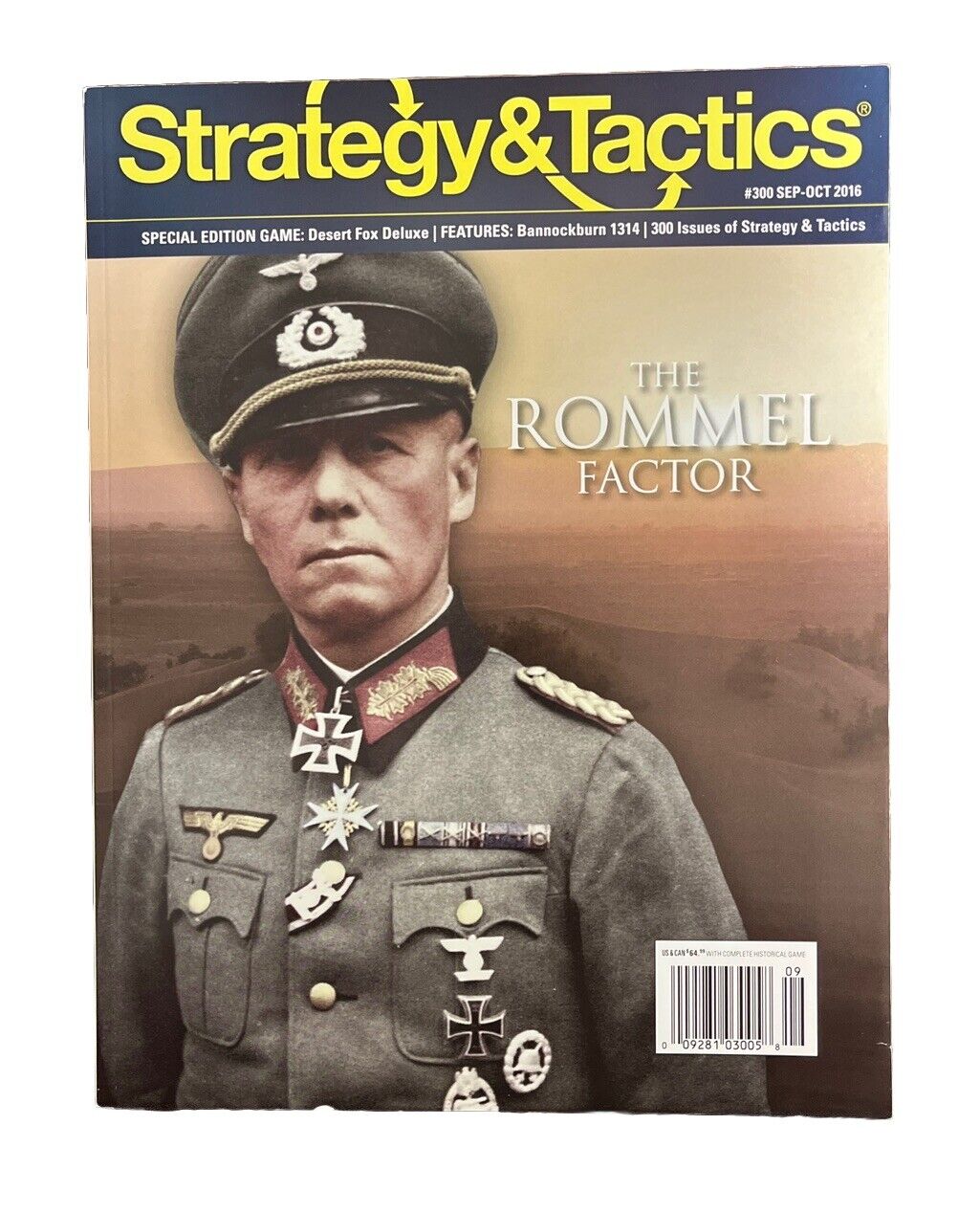 Strategy & Tactics Board Game Magazine #300 Sep-Oct 2016 - The Rommel Factor