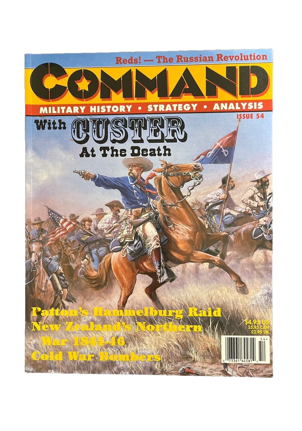 XTR Collectable Command Military History Magazine #54 - With Custer At The Death