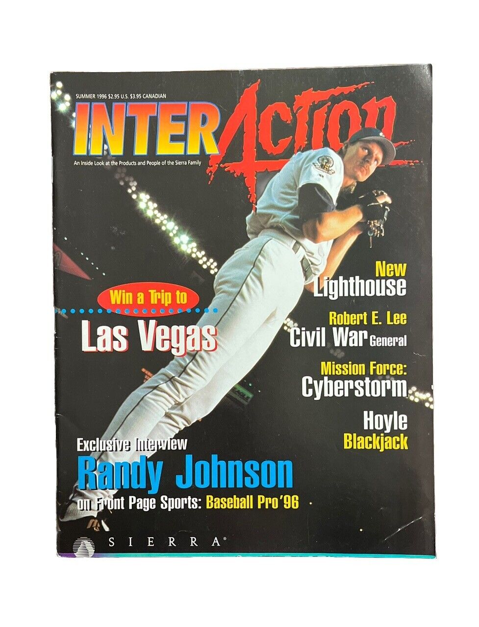 Interaction Magazine Summer 1996 Randy Johnson