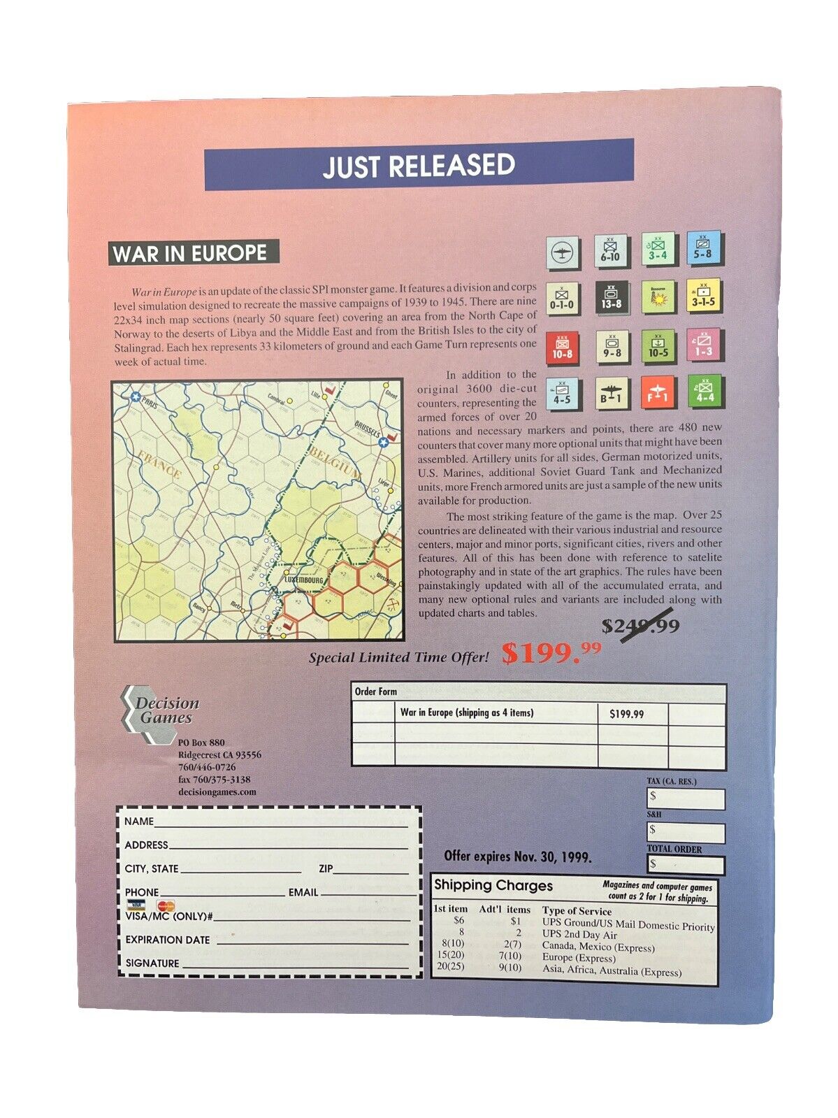 Strategy & Tactics Wargame Magazine #197 The Battle Of Bannockburn And Angorra
