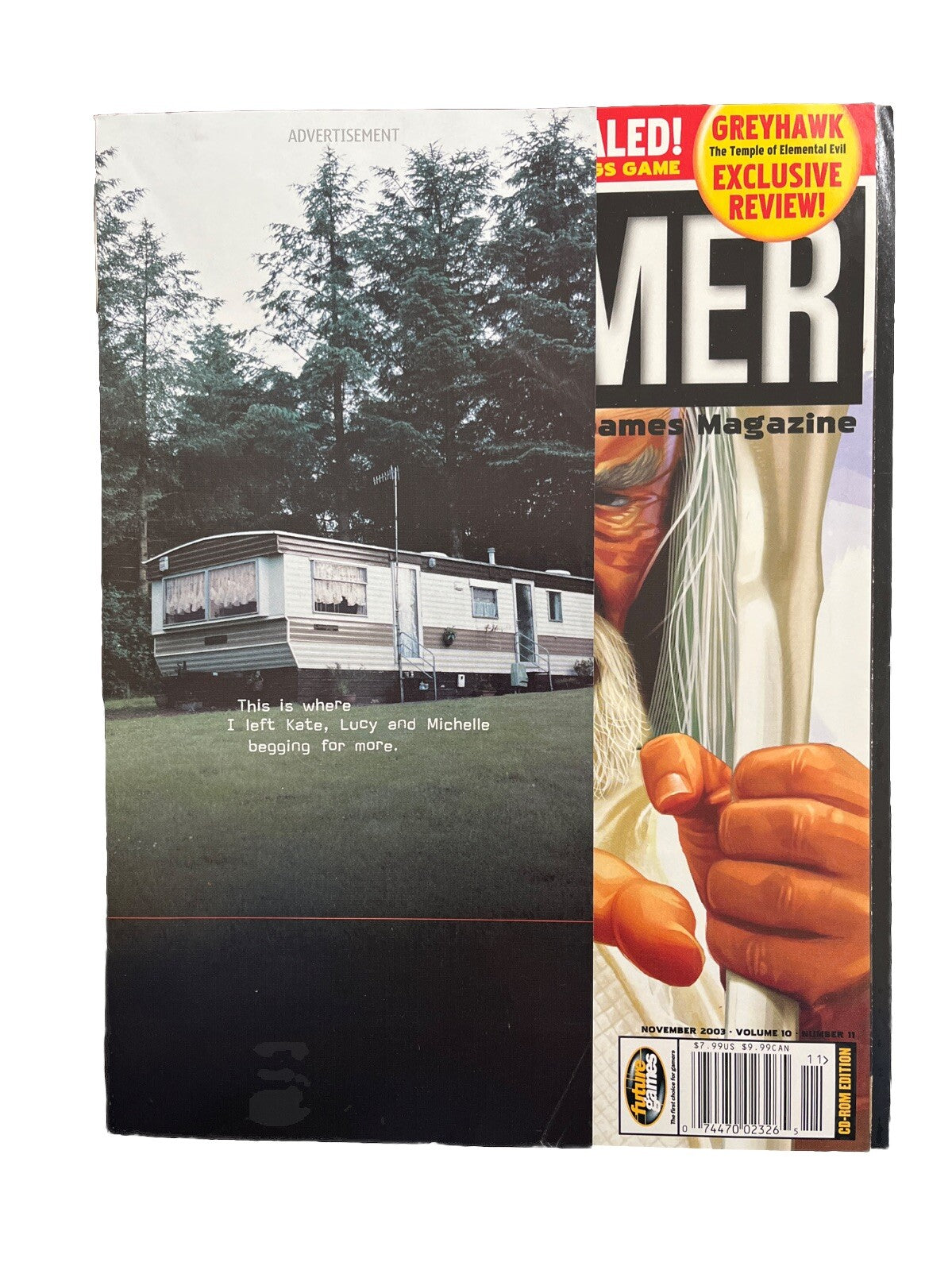 PC Gamer Video Game Strategy Magazine 116 Vol.10 #11 The Lord Of The Rings