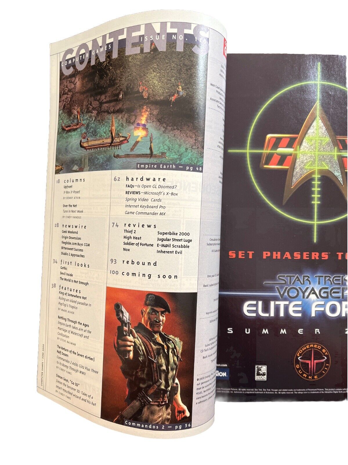 Classic Vintage Computer Games Magazine #115 June 2000 Tropico Age Of Empires